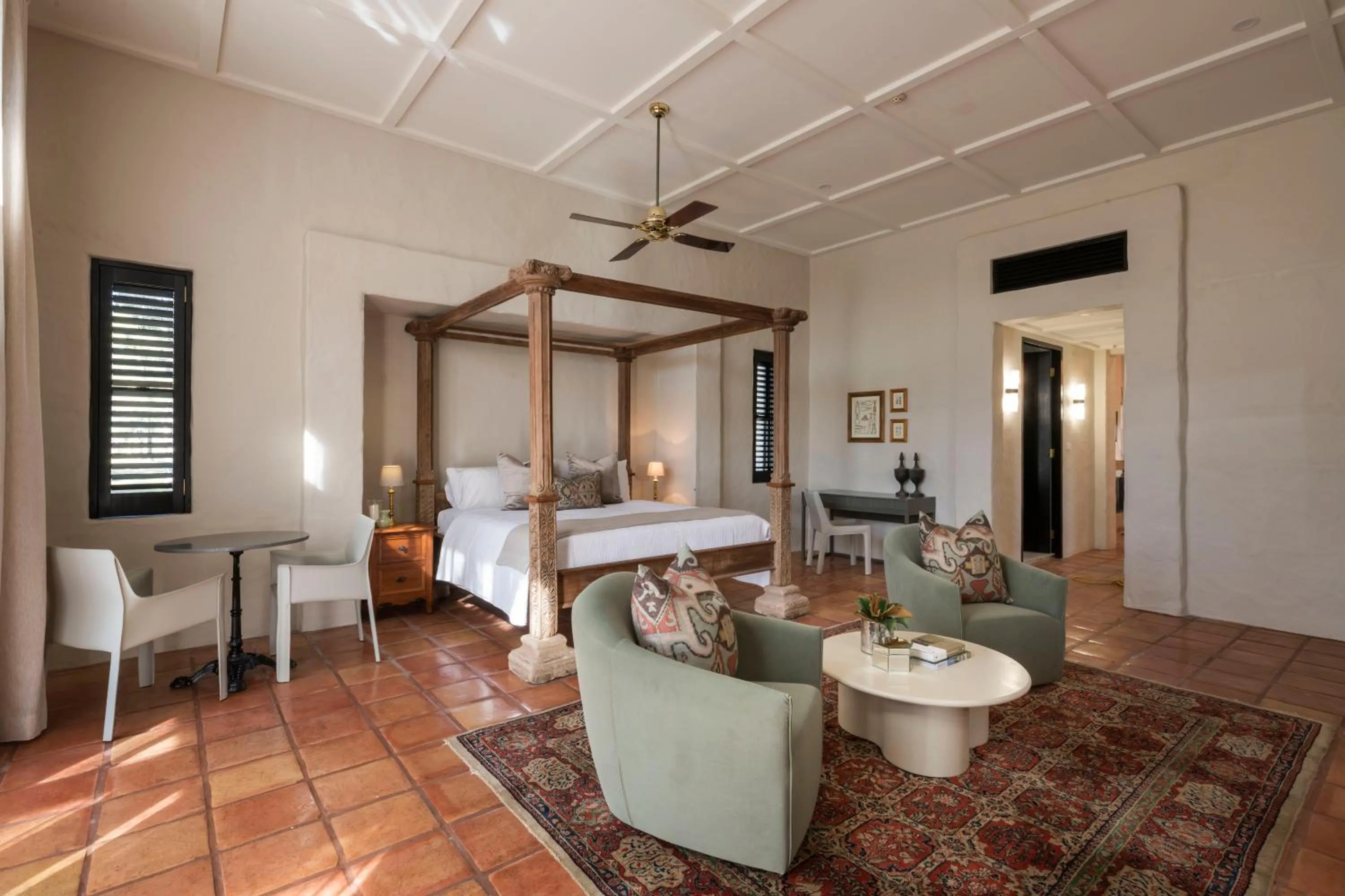 Bedroom, Bed in Tower Lodge