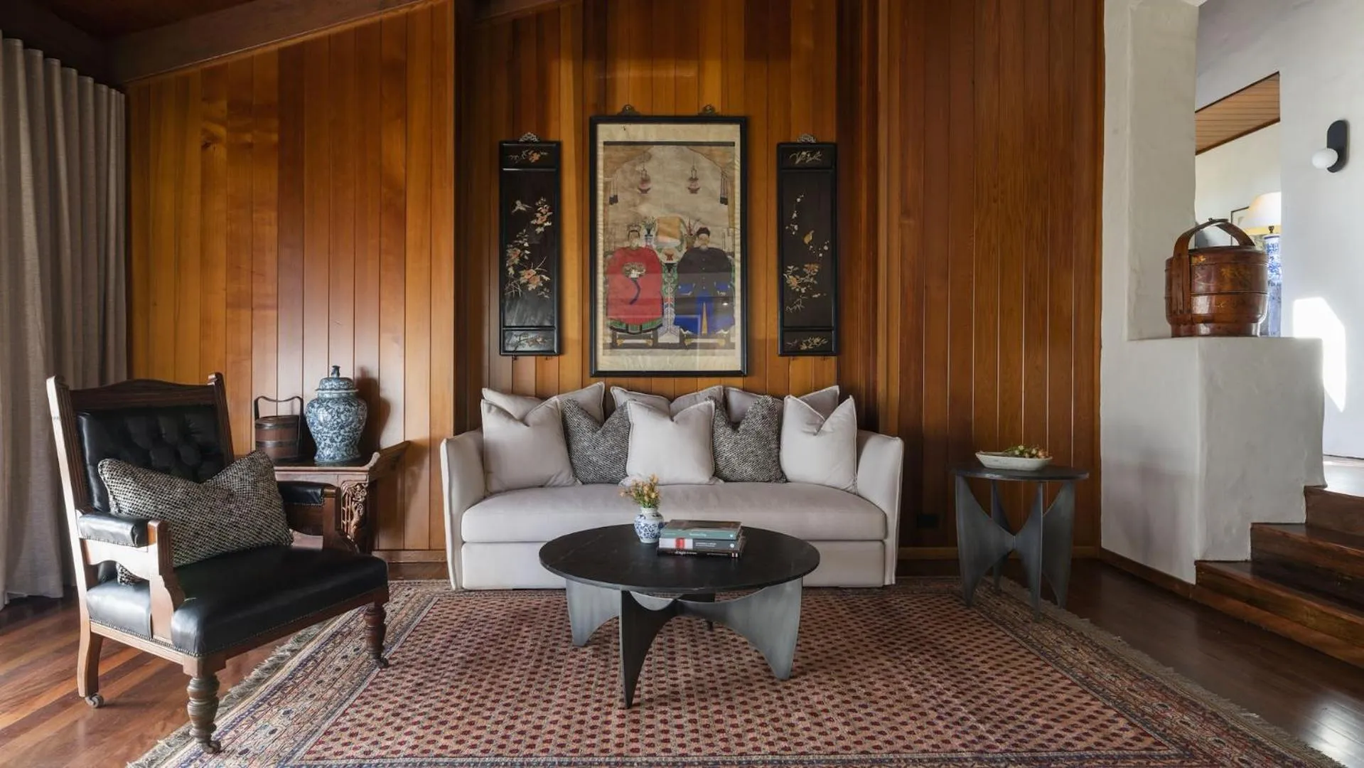 Living room in Tower Lodge