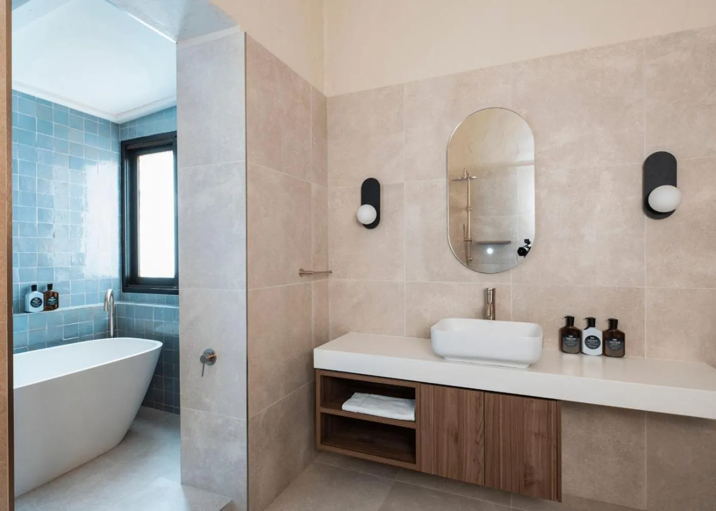 Bathroom in Tower Lodge