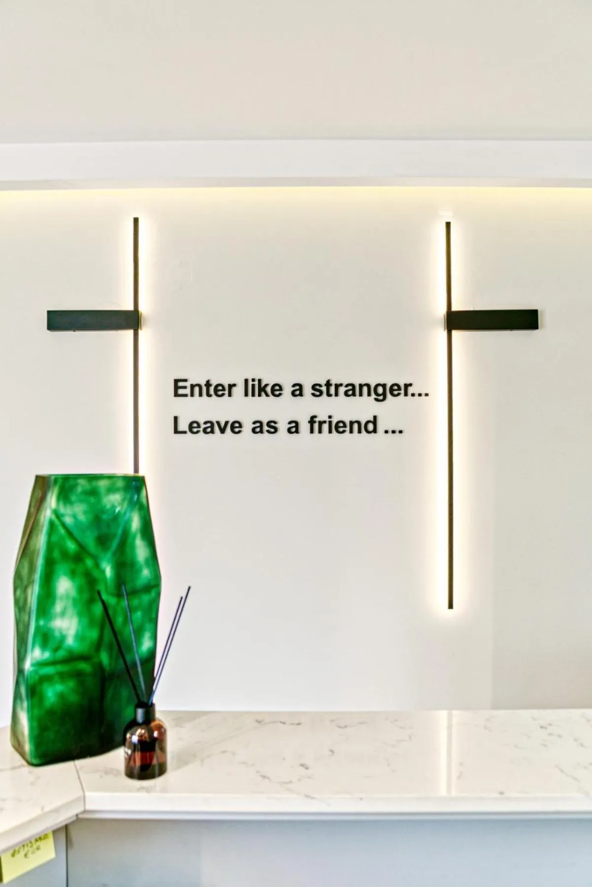 Lobby or reception in Hidden Cove Corfu