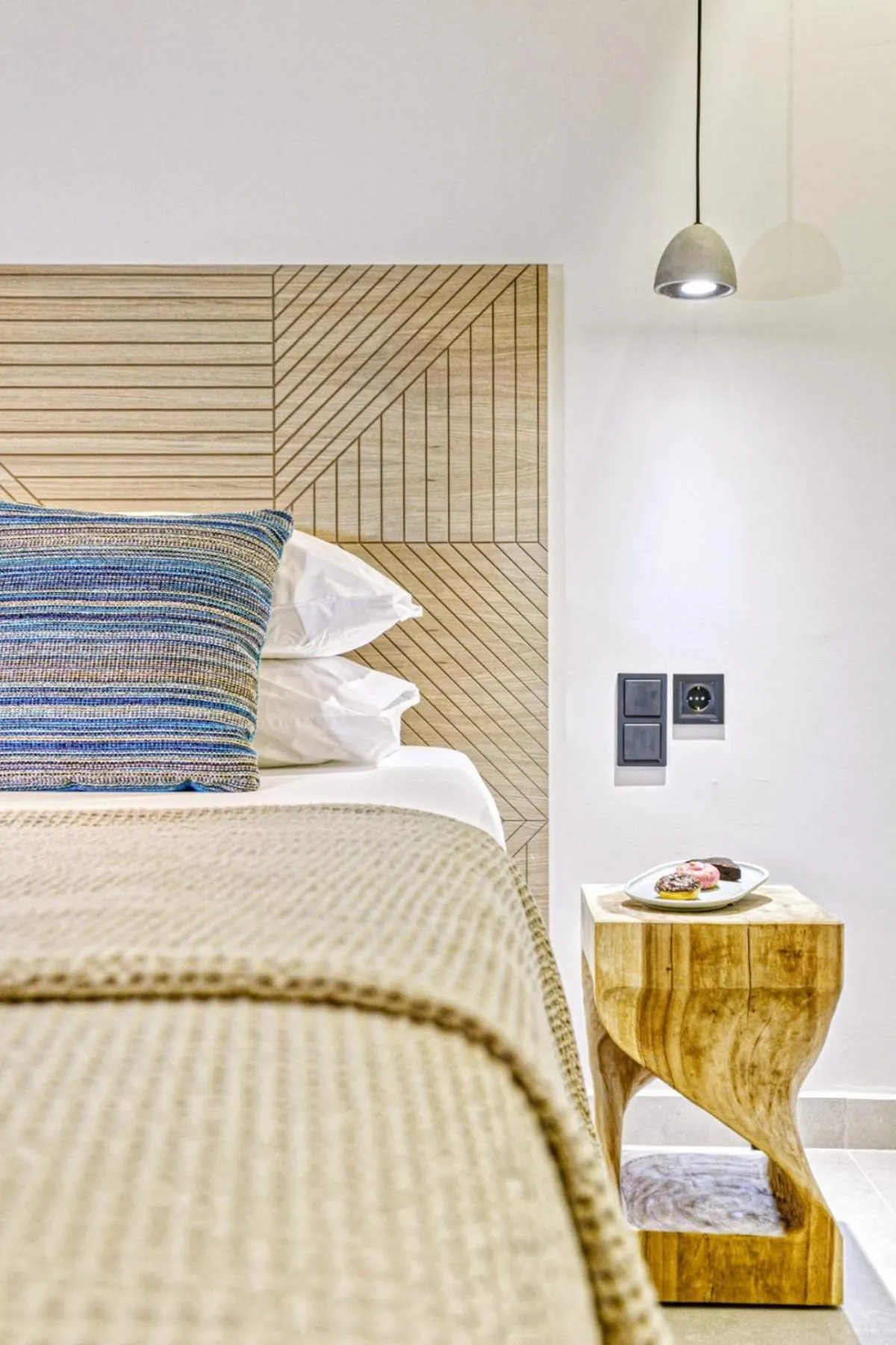 Bed in Hidden Cove Corfu