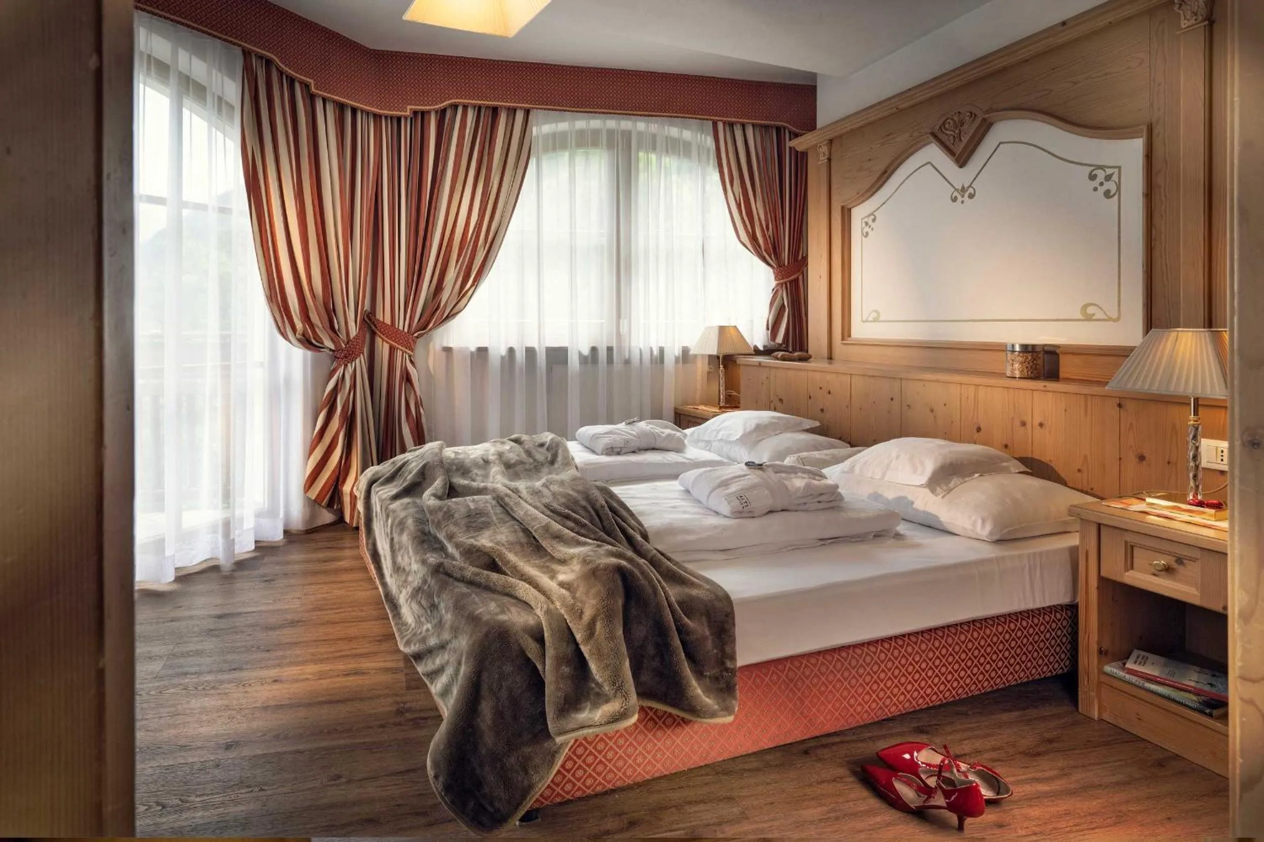 Bed in Hotel Alte Mühle 4 Stelle