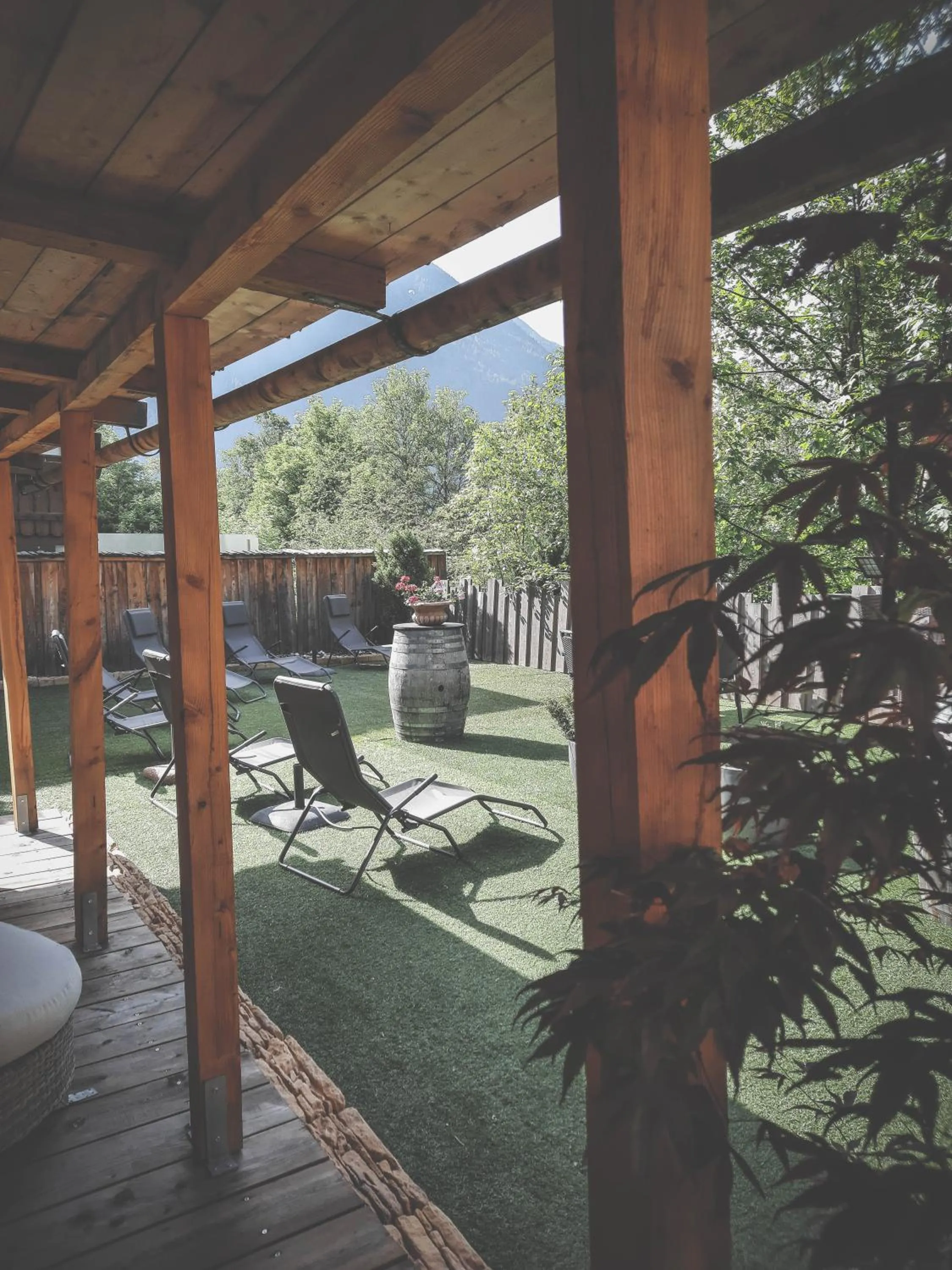 Patio in Hotel Alte Mühle 4 Stelle