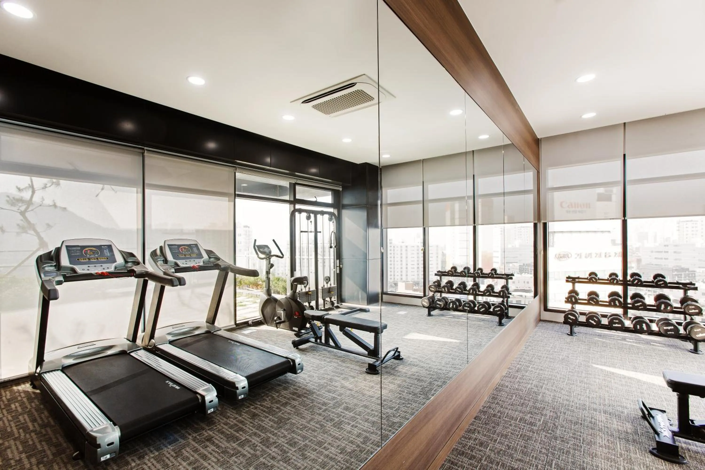 Fitness centre/facilities in Hotel Adela