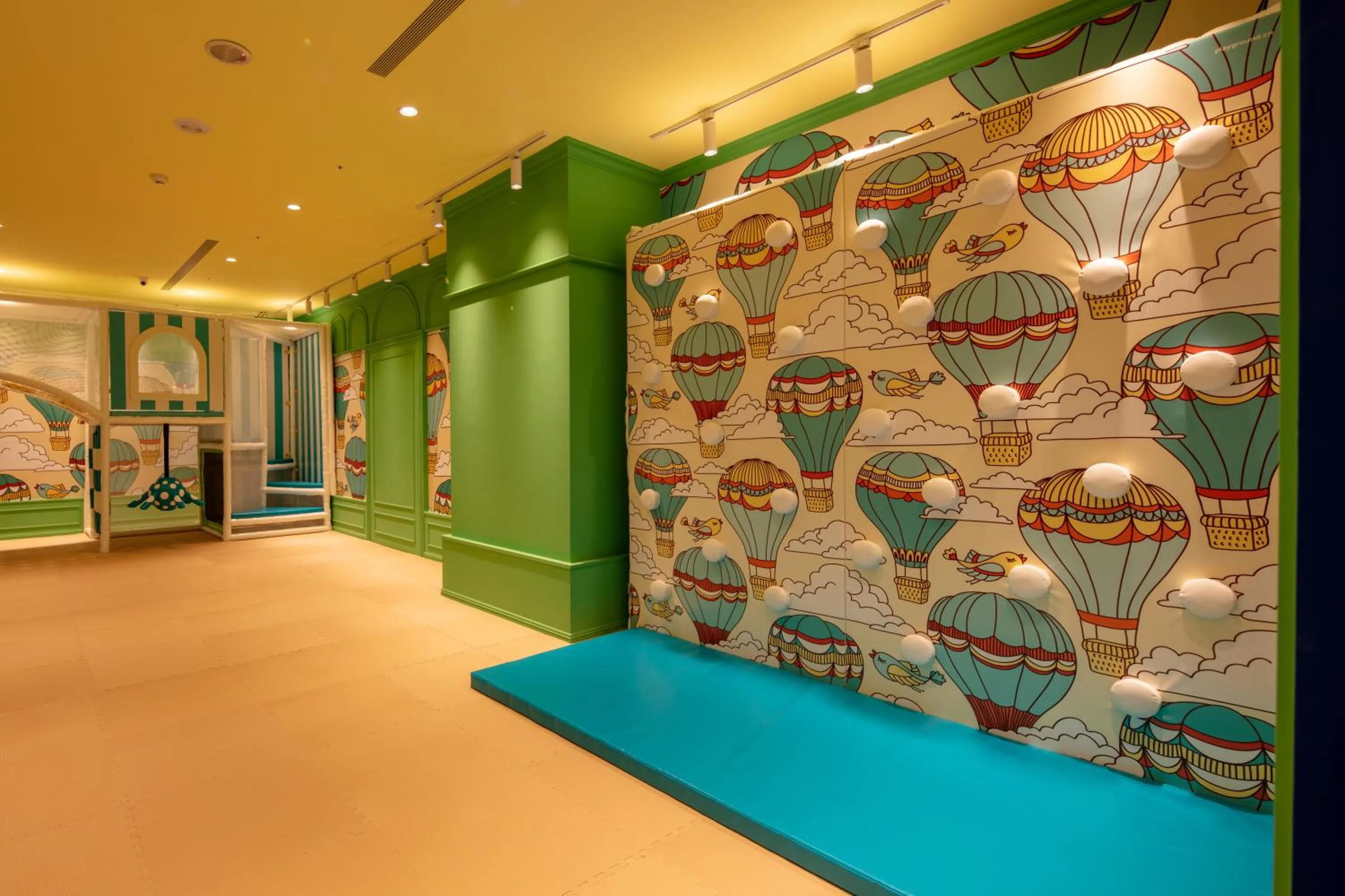 Children play ground in Roaders Plus Hotel - Theme