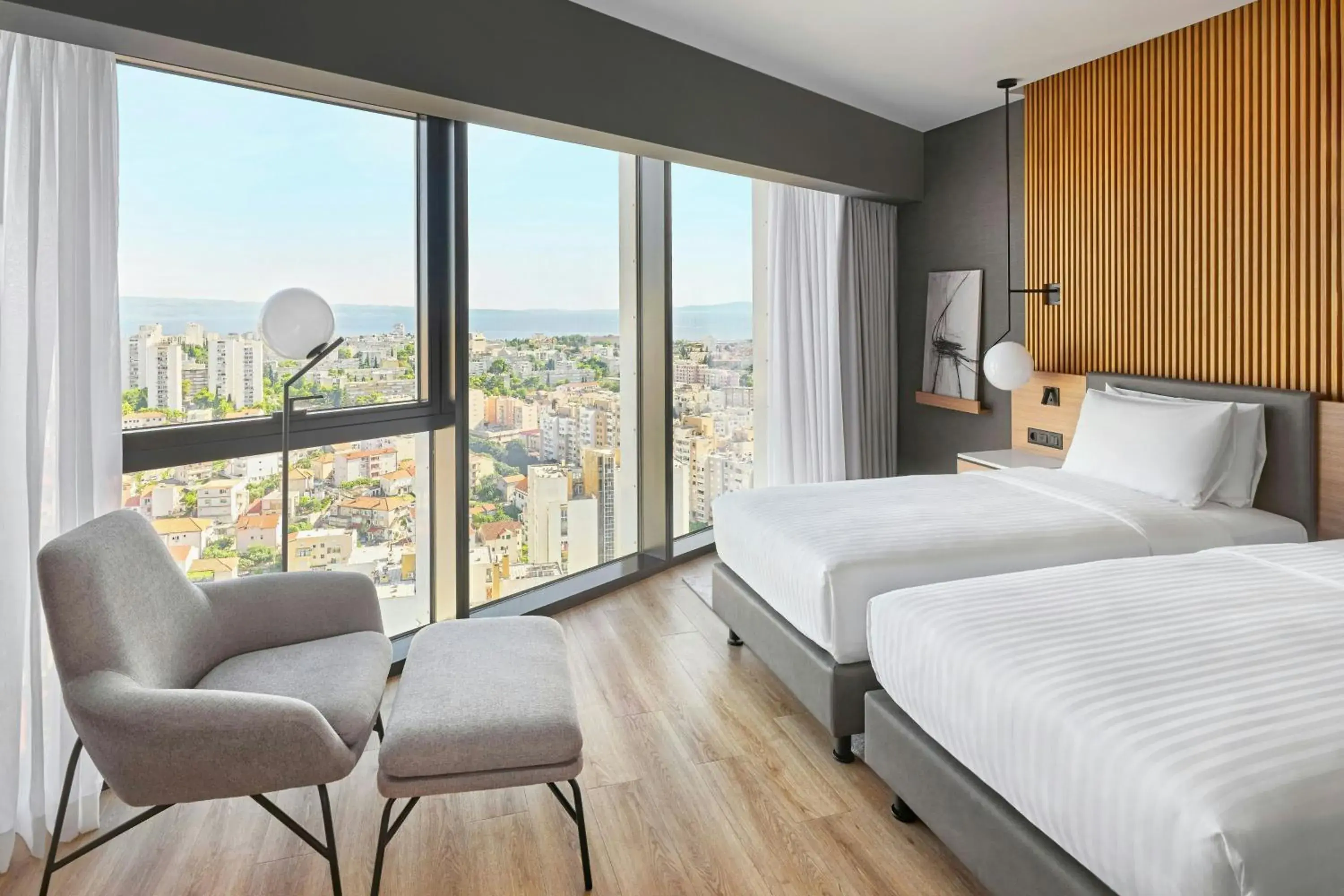 Superior Twin Room with Sea view in AC Hotel by Marriott Split Superior Twin Room with Sea view in AC Hotel by Marriott Split