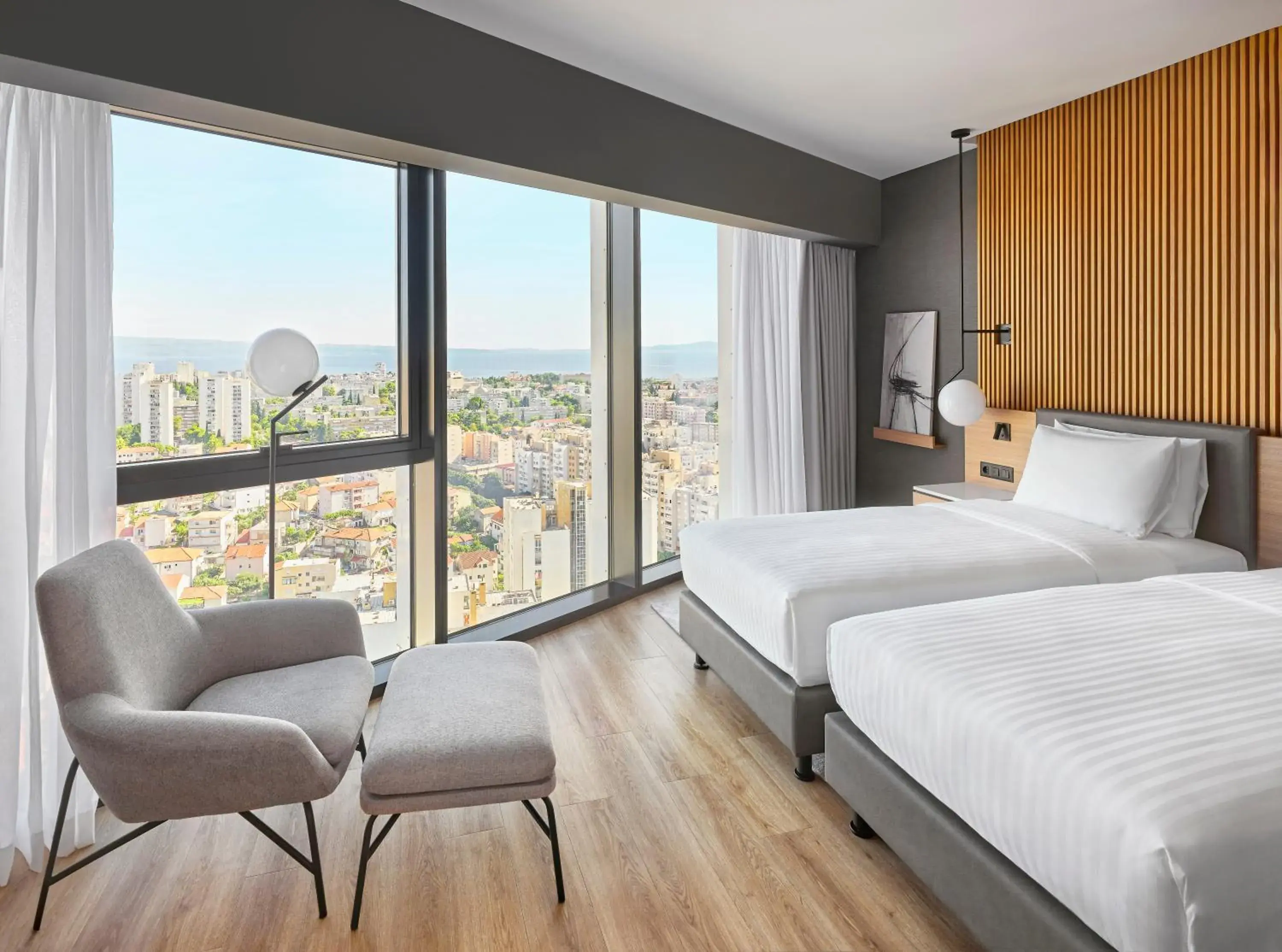 Standard Twin Room with Sea View in AC Hotel by Marriott Split Standard Twin Room with Sea View in AC Hotel by Marriott Split