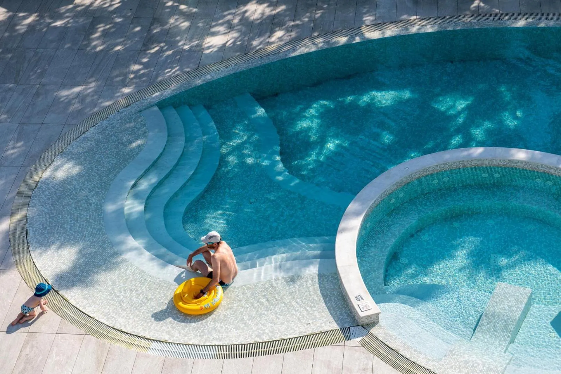 Pool view in Blu Suite Resort