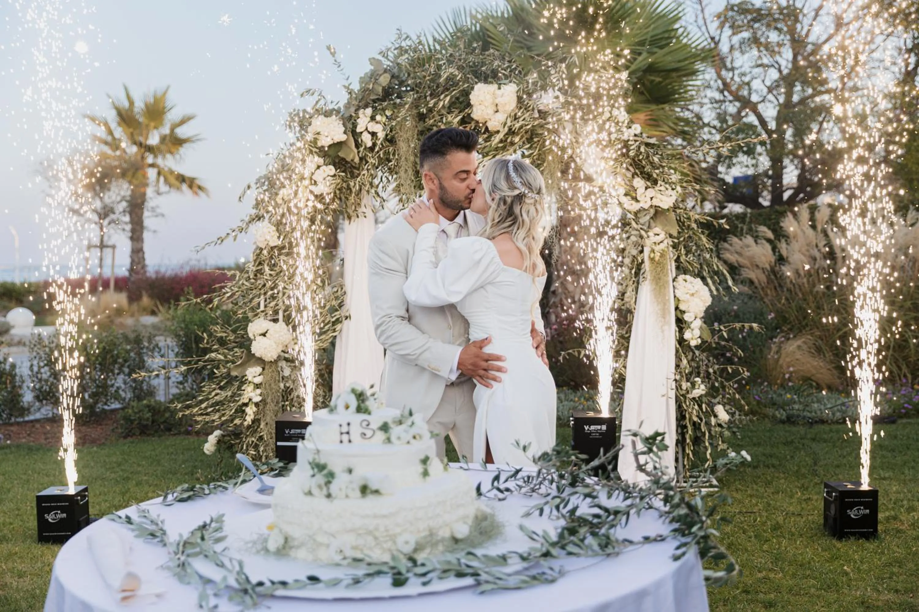 wedding in Blu Suite Resort