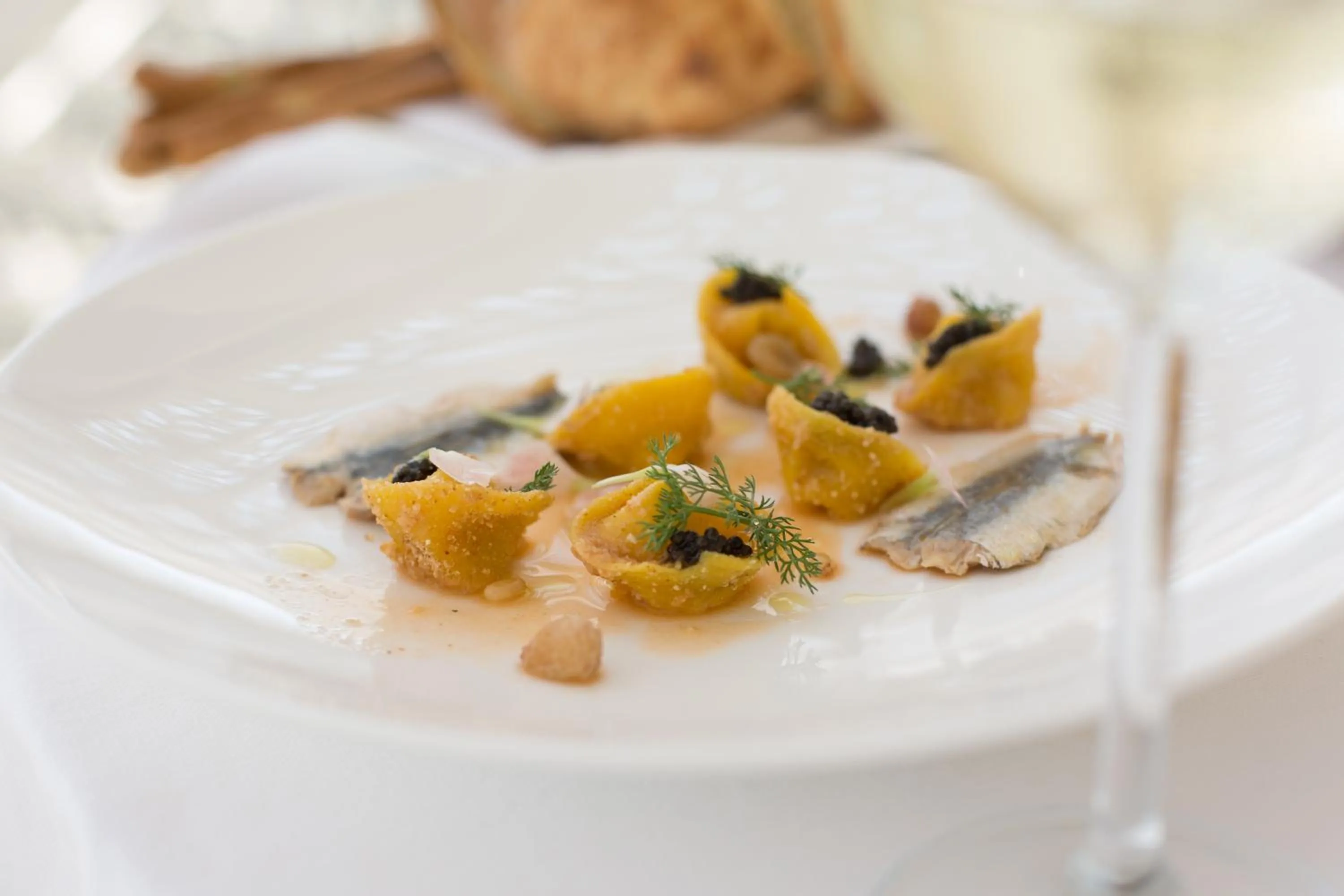 Food in Blu Suite Resort