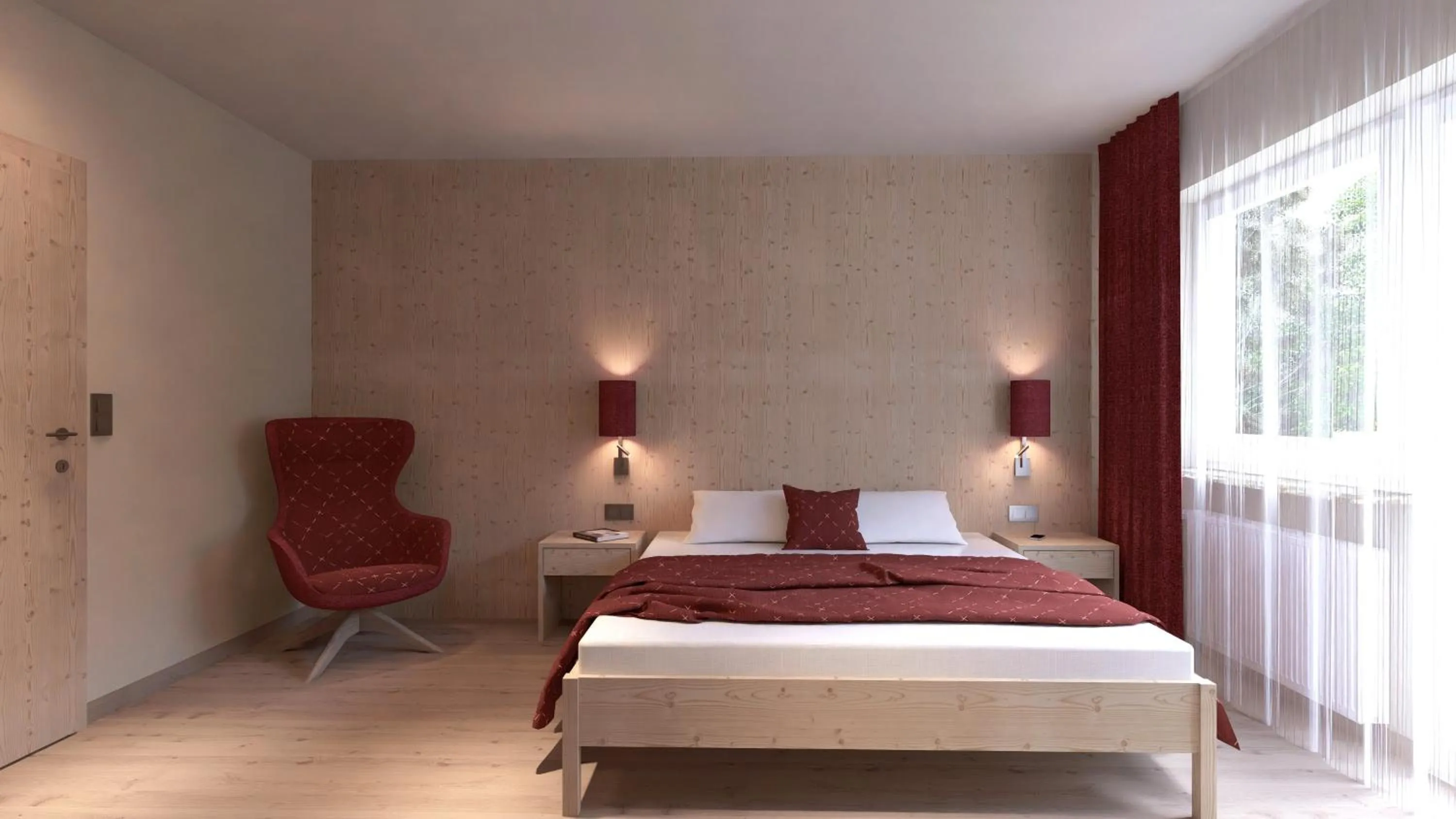 Photo of the whole room, Bed in Wohlfühlhotel Mei Auszeit