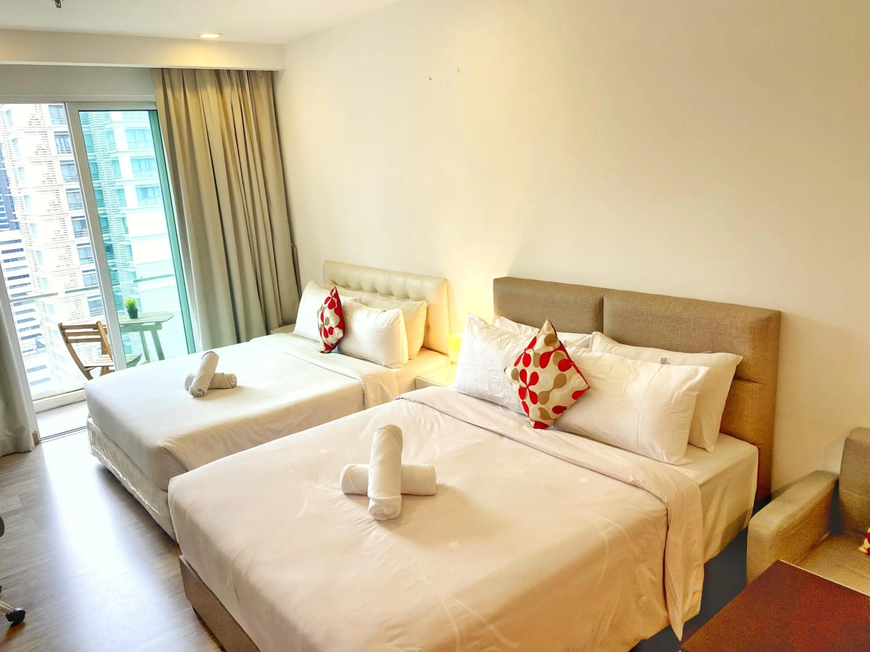 Bed in Lila Suites One Bukit Ceylon