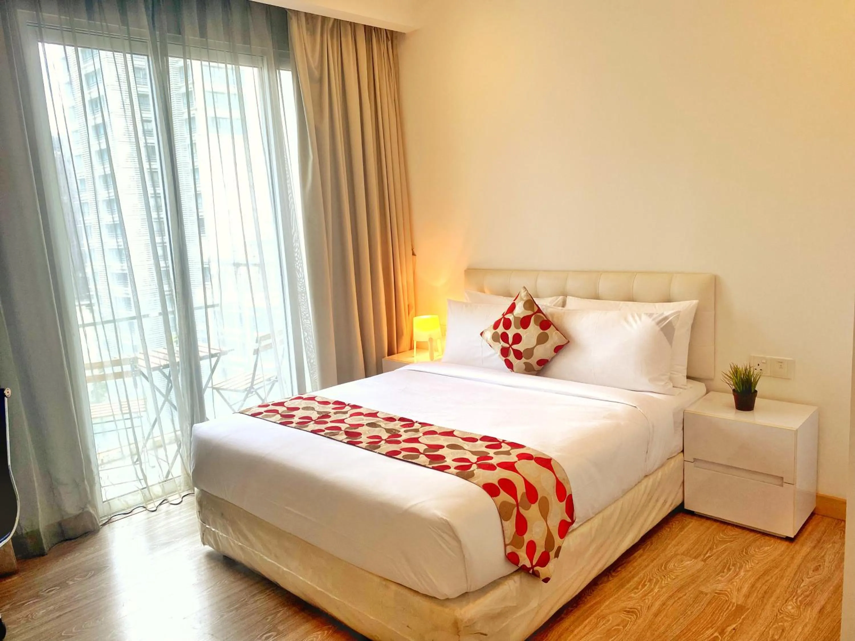 Bed in Lila Suites One Bukit Ceylon