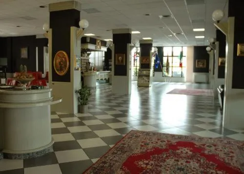 Lobby or reception in Hotel Cavallino