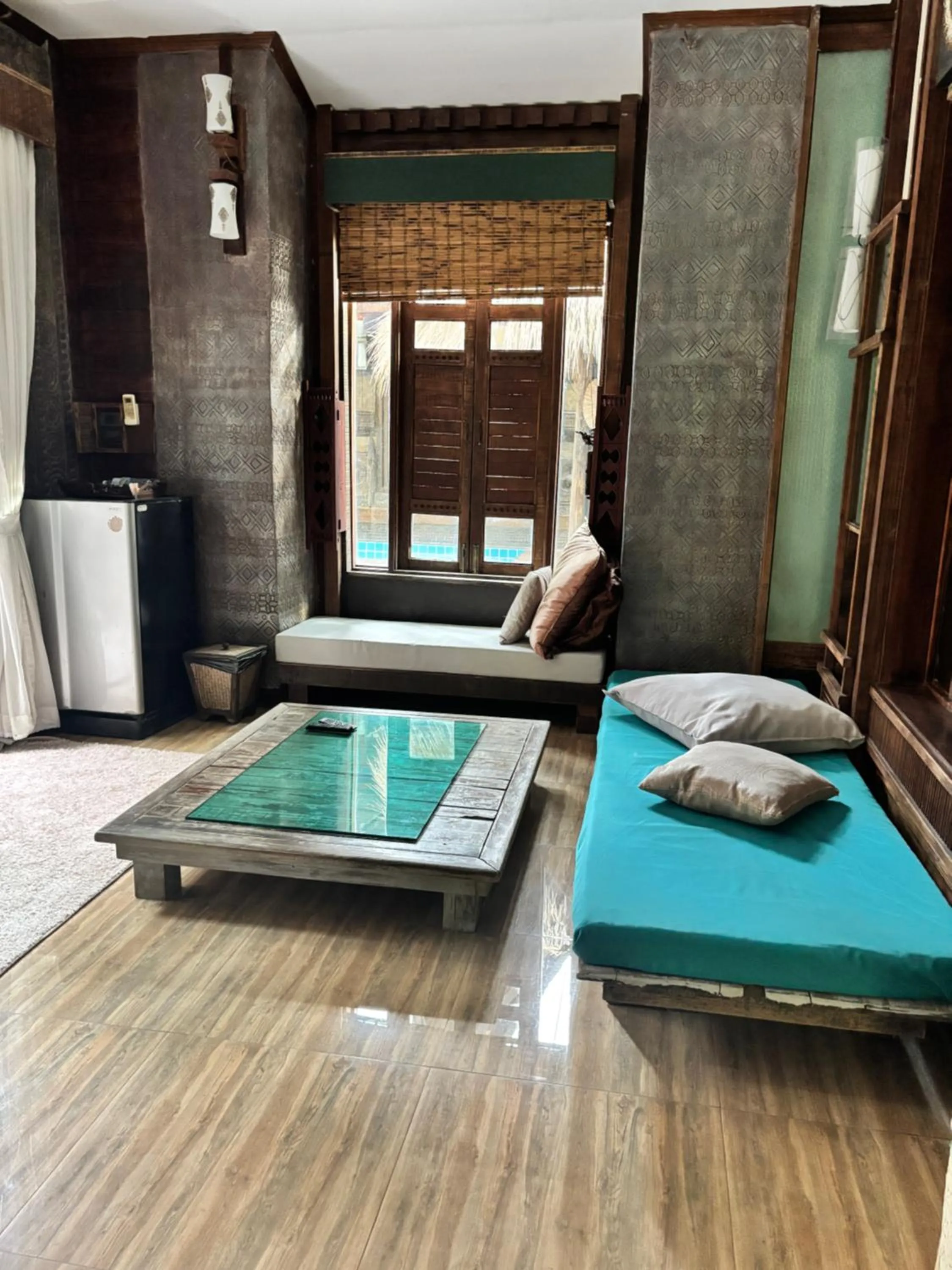 Seating area in K2 Xanadu Pool Villa