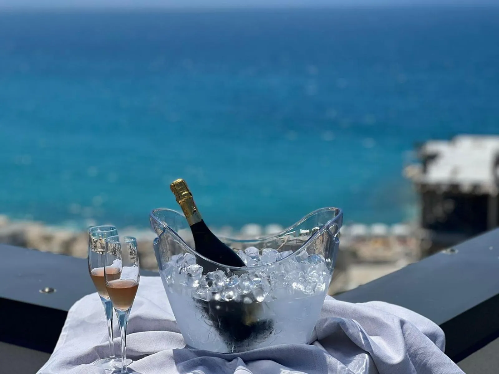 Sea view in Rozafa Palace Hotel