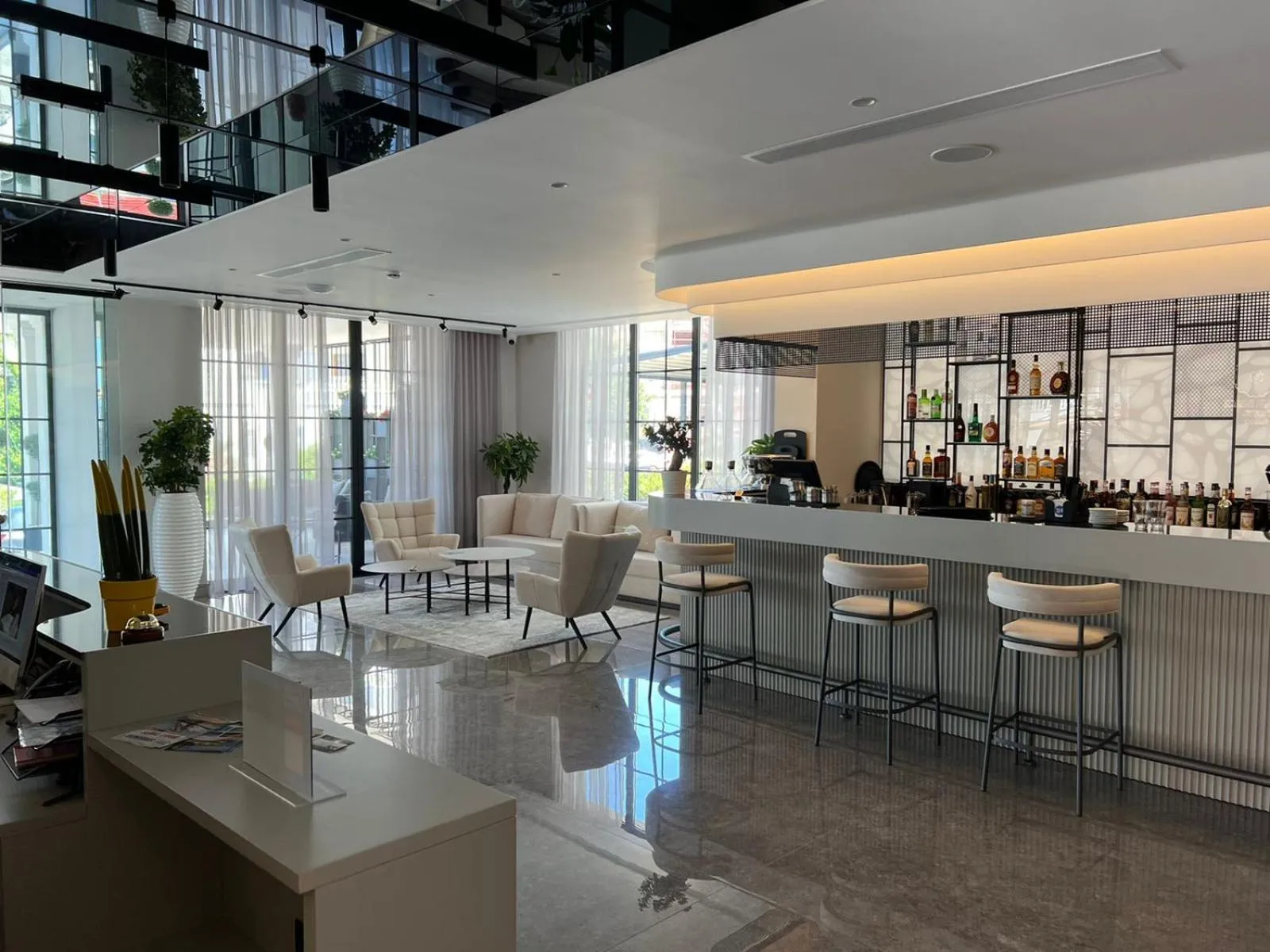 Lobby or reception in Rozafa Palace Hotel