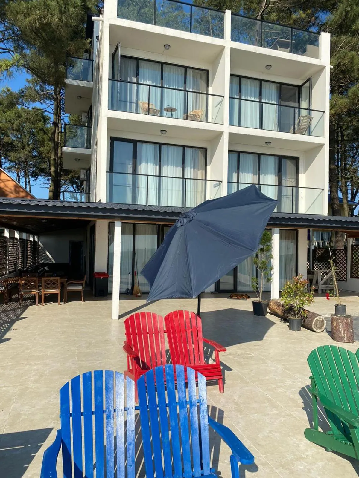 Property building in Claude Monet Seaside Hotel