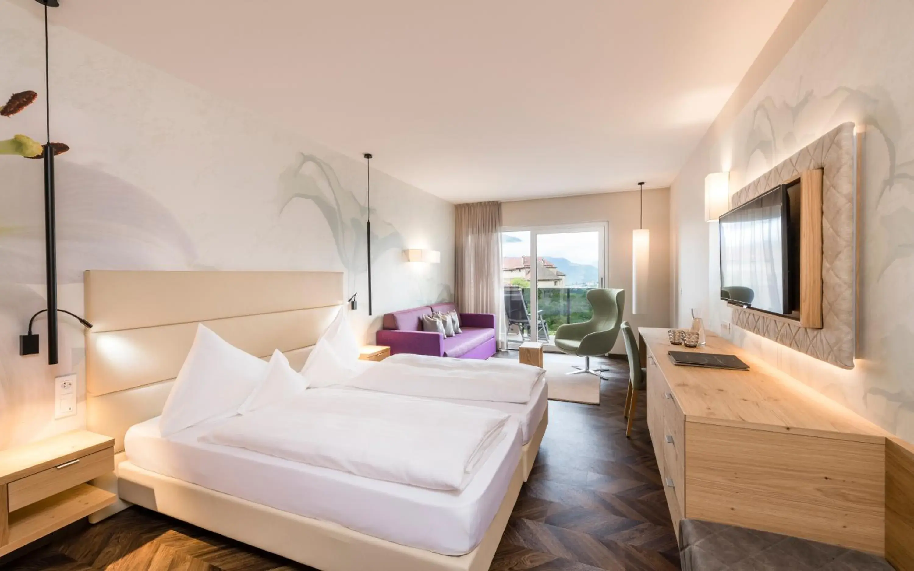 Deluxe Double Room with Balcony - single occupancy in Baumgartner's Blumenhotel Deluxe Double Room with Balcony - single occupancy in Baumgartner's Blumenhotel