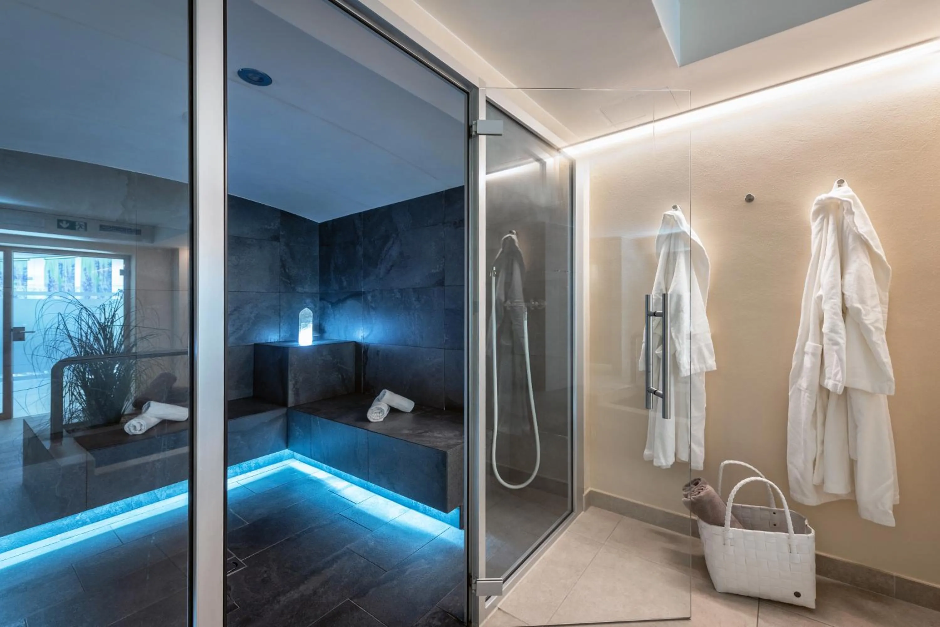 Sauna in Baumgartner's Blumenhotel