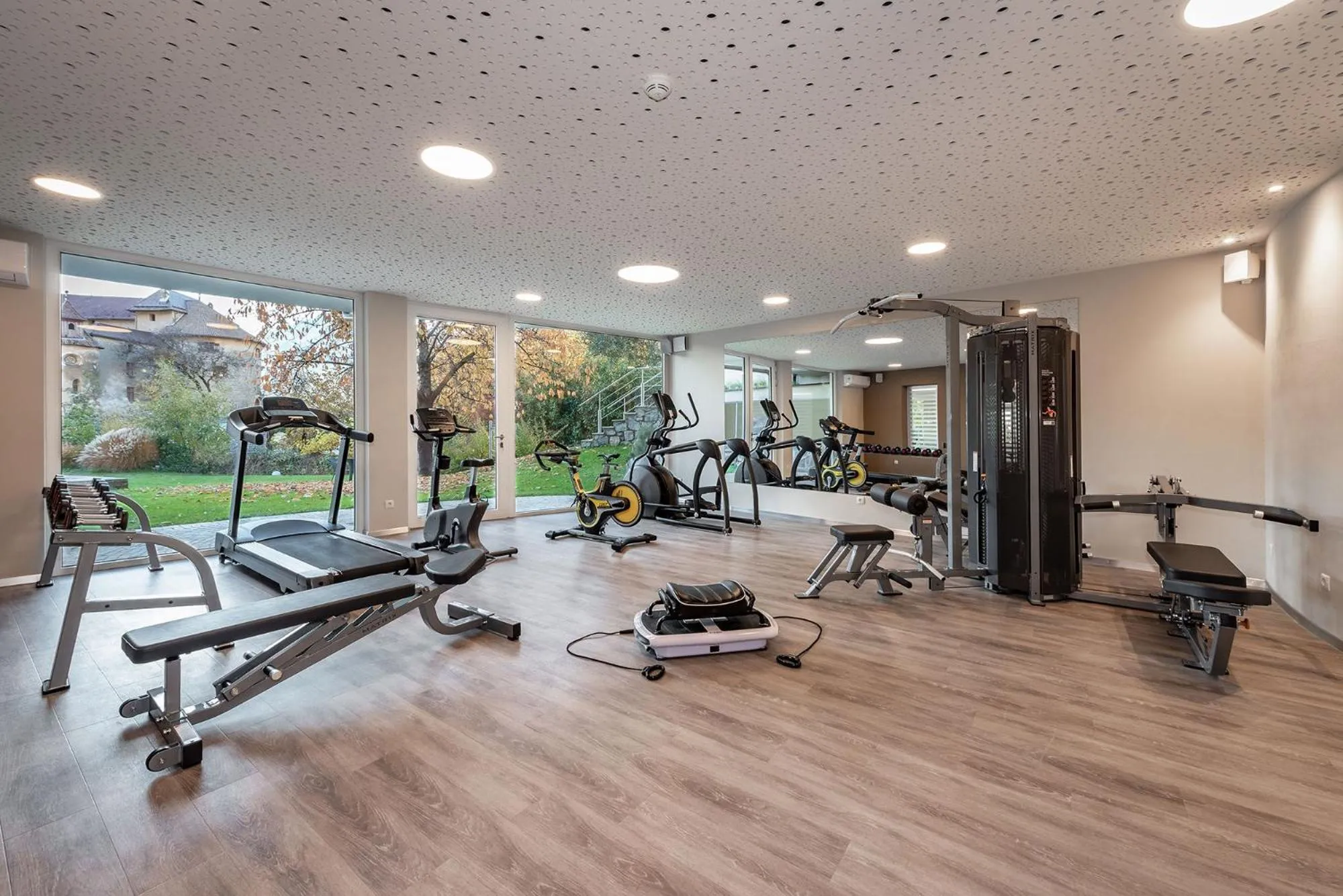 Fitness centre/facilities in Baumgartner's Blumenhotel