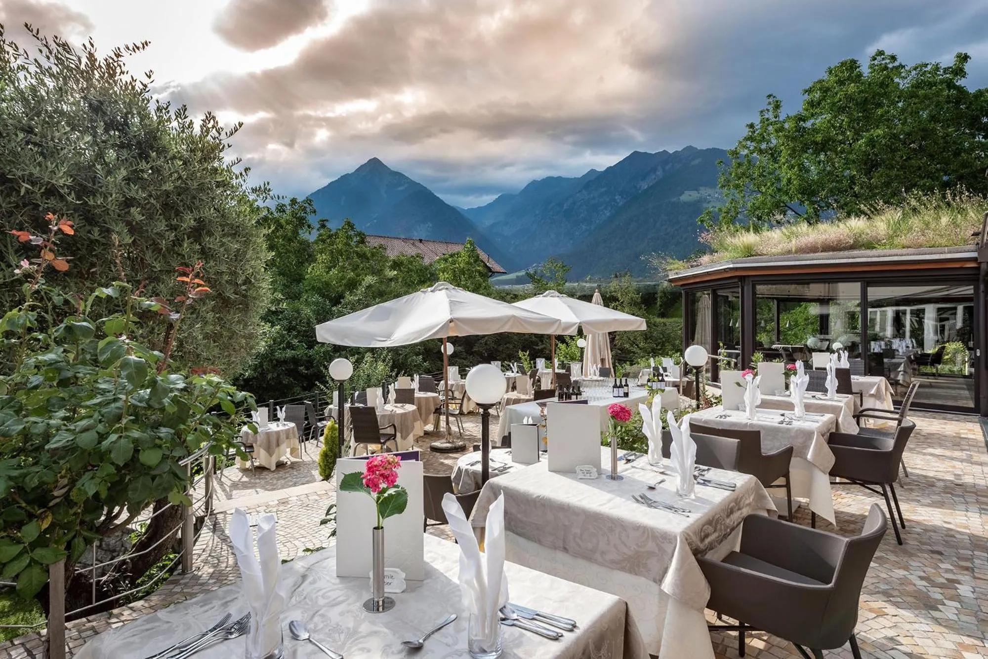 Restaurant/places to eat in Baumgartner's Blumenhotel