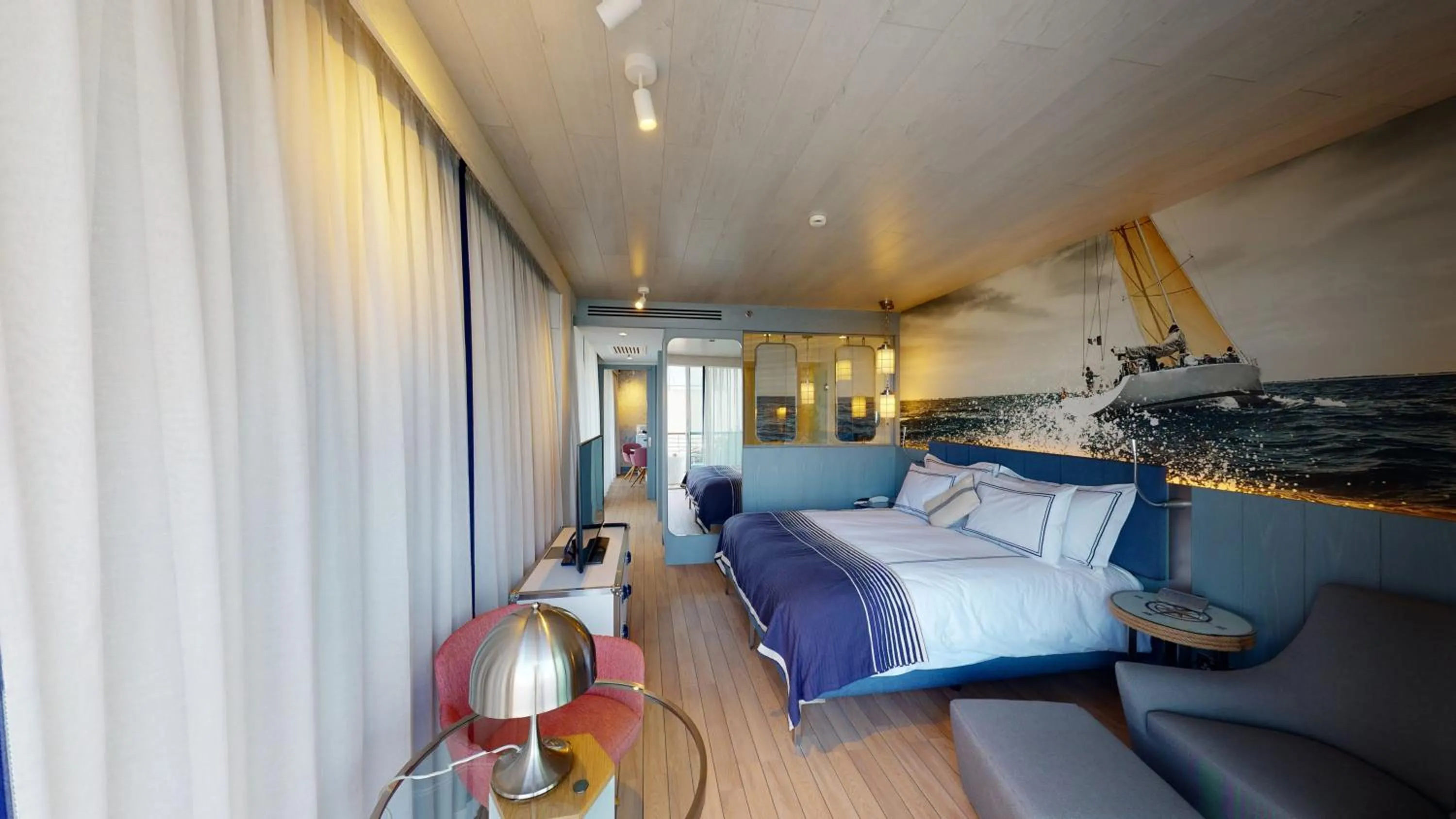 Bedroom in Karpaz Gate Marina Hotel