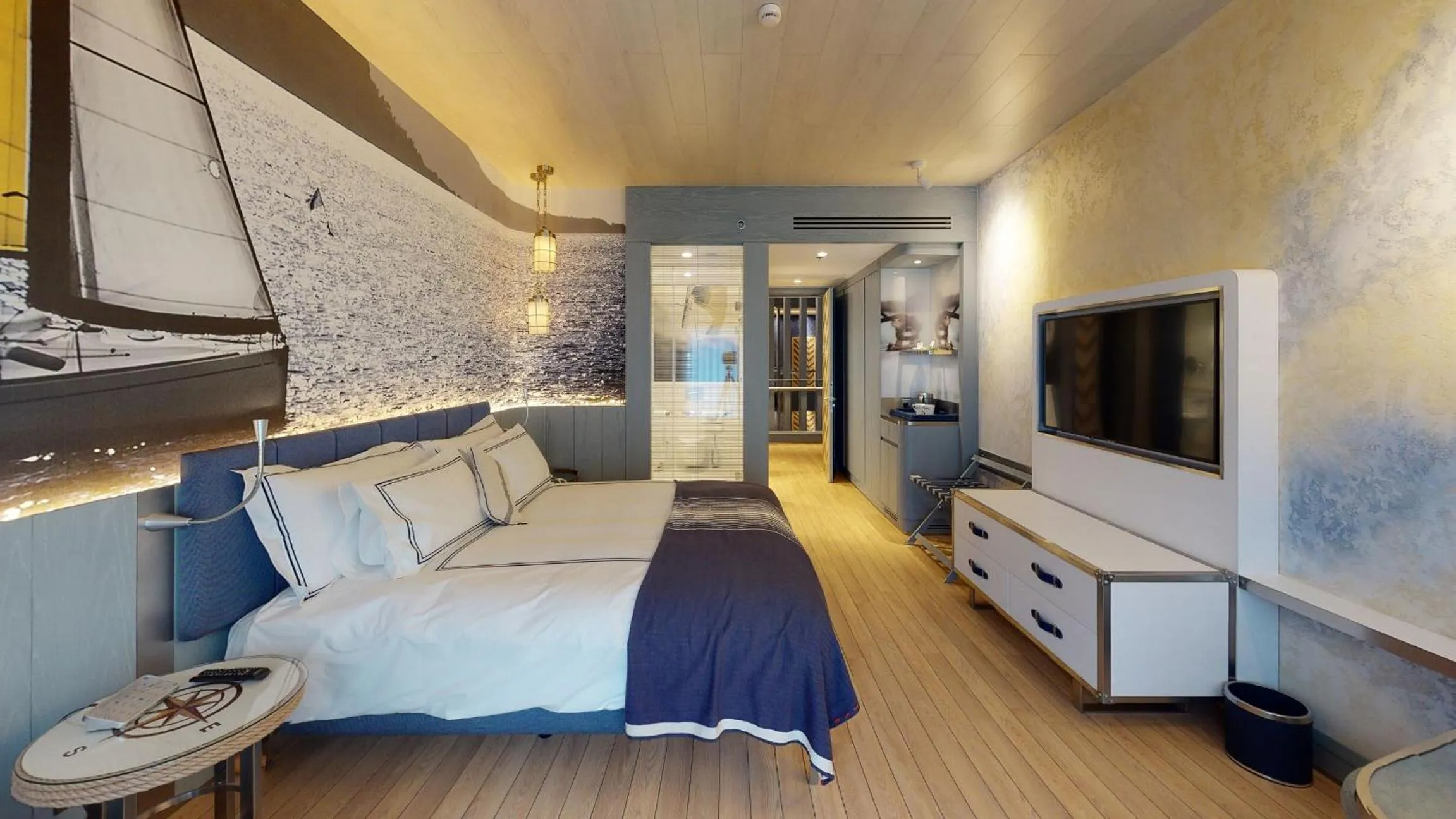 Photo of the whole room, Bed in Karpaz Gate Marina Hotel