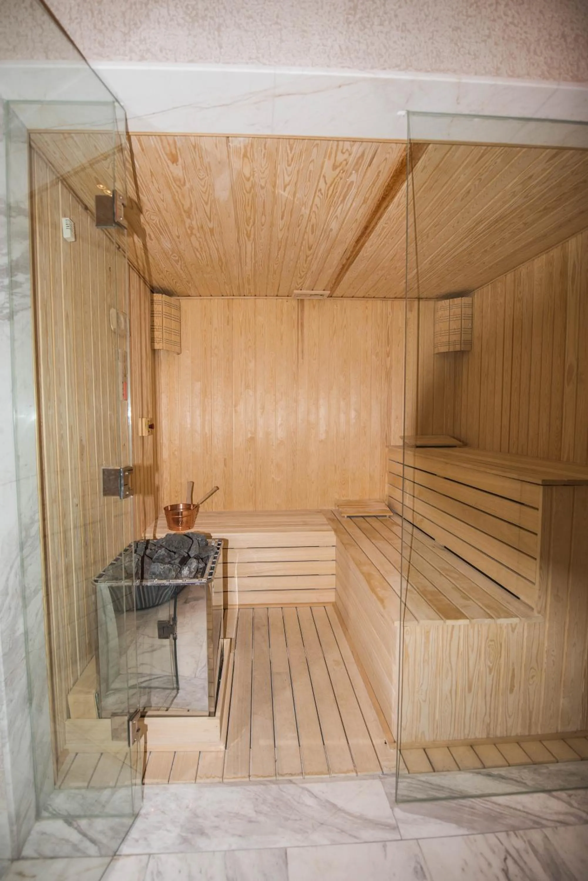 Sauna in Karpaz Gate Marina Hotel
