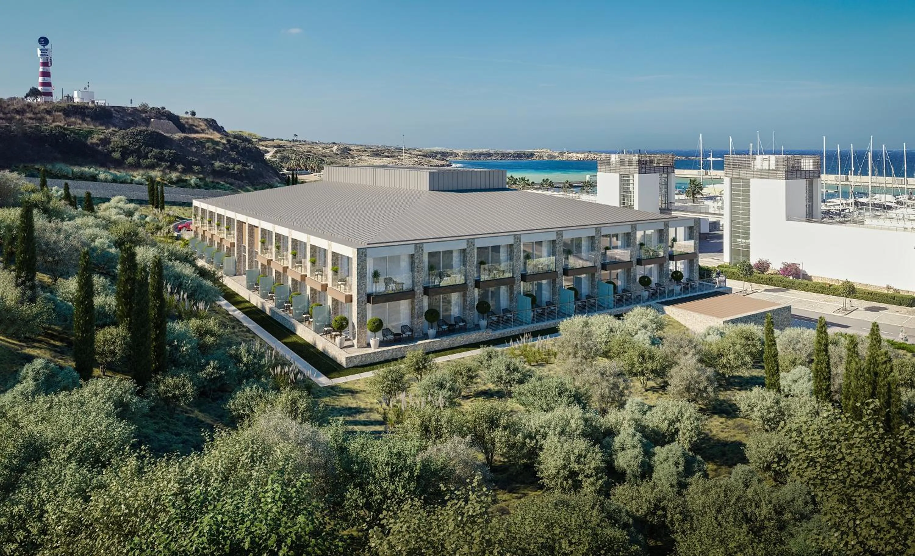 Property building in Karpaz Gate Marina Hotel