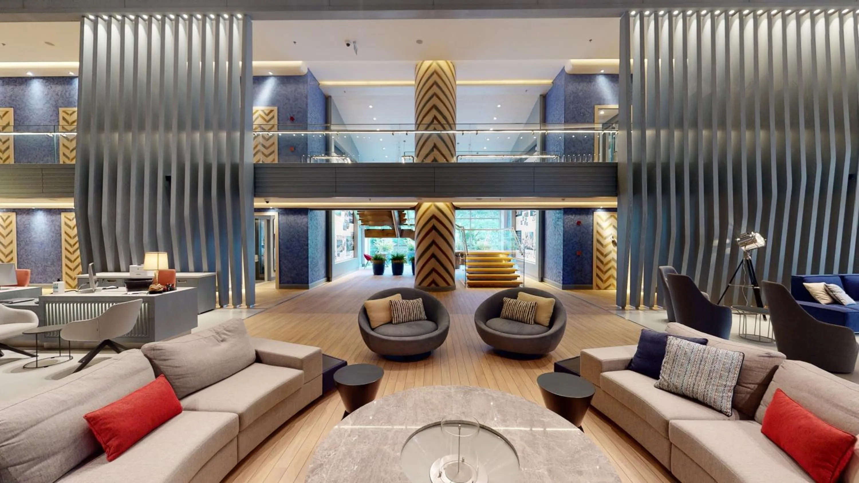 Lobby or reception in Karpaz Gate Marina Hotel