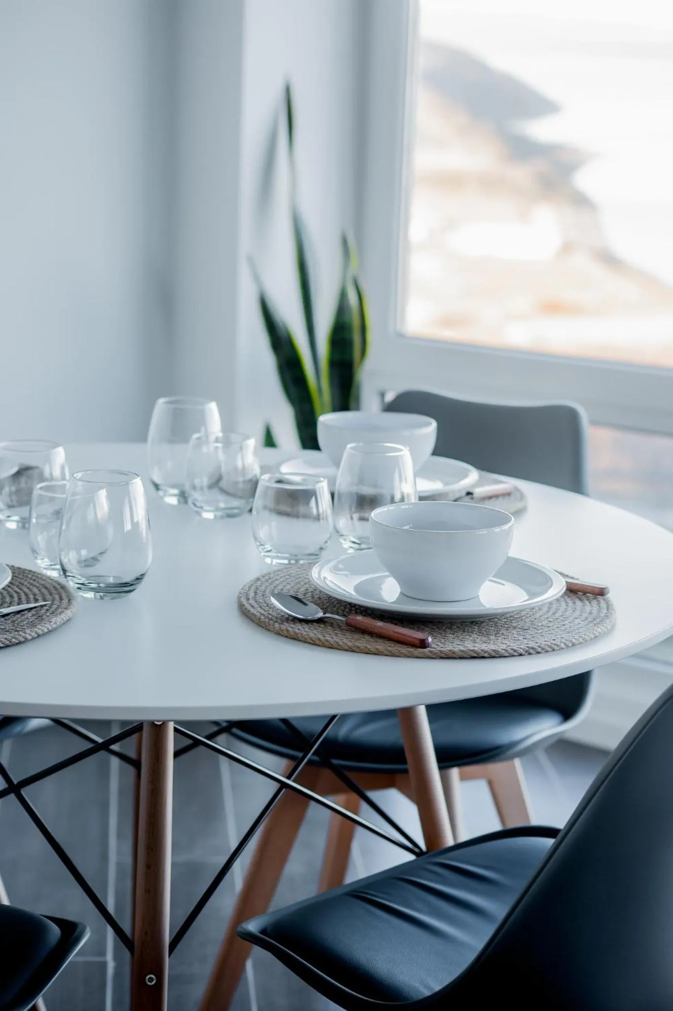 Dining area in Turek Residences