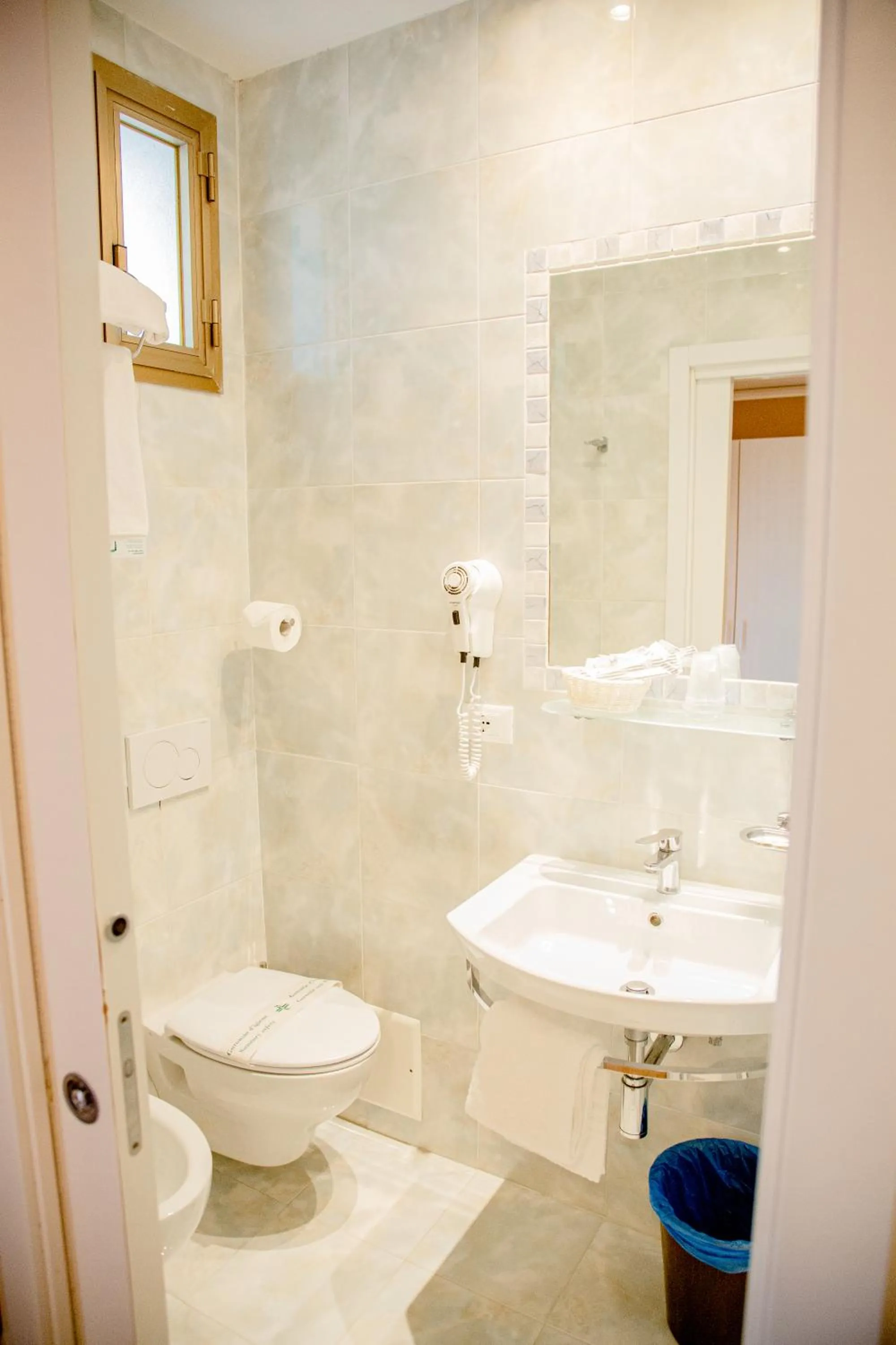 Bathroom in Hotel Verdi