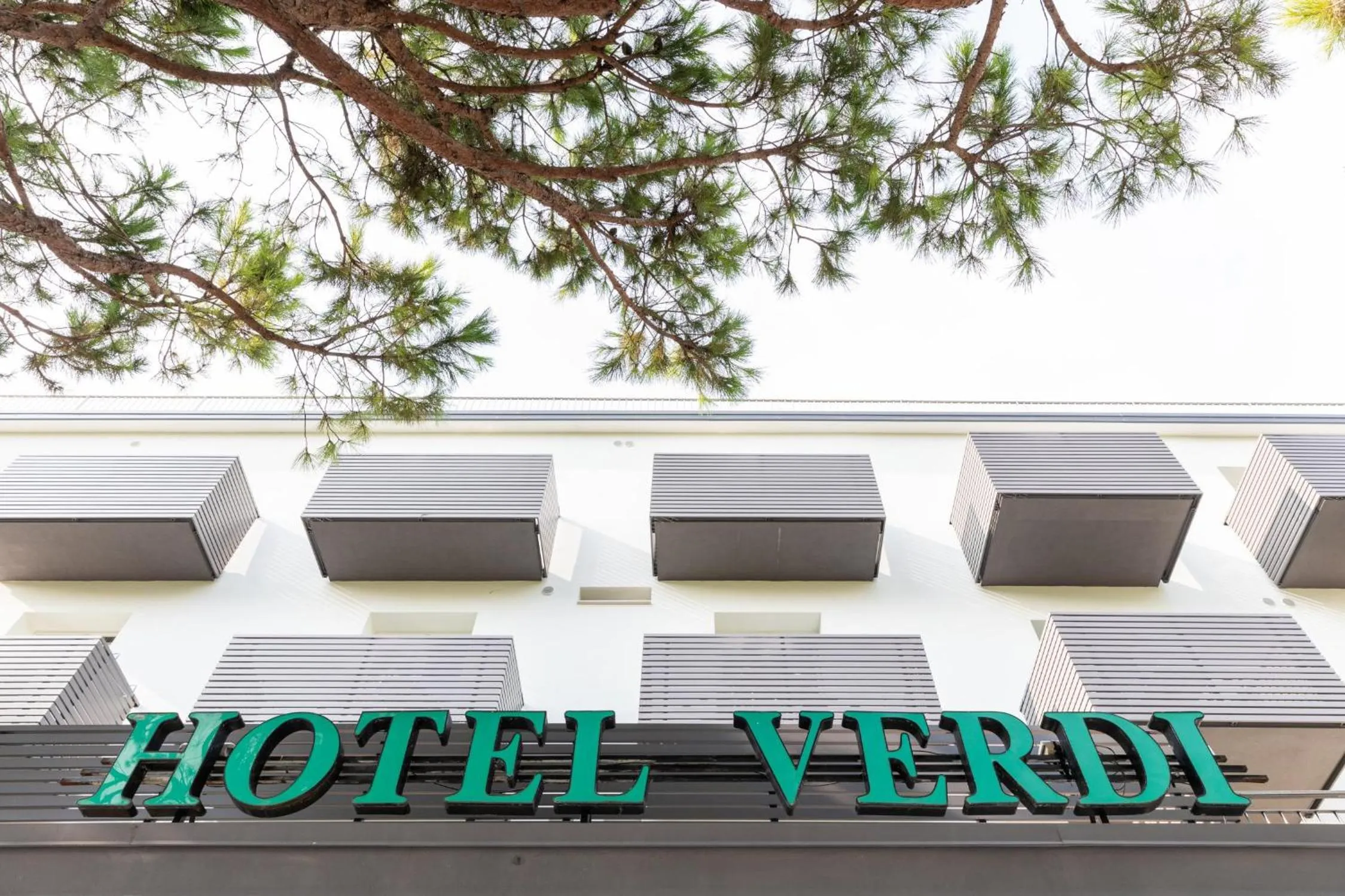 Property building in Hotel Verdi