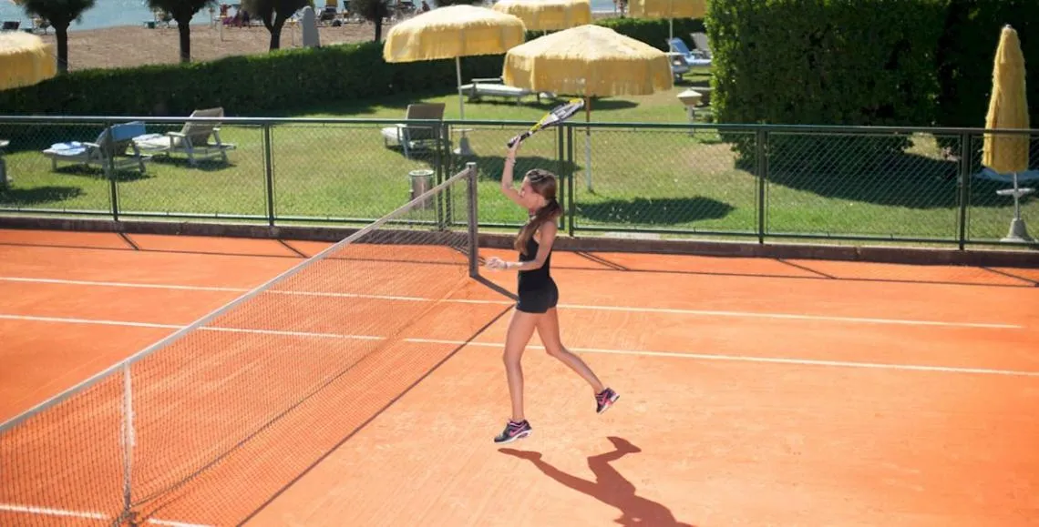 Tennis court in Hotel Verdi