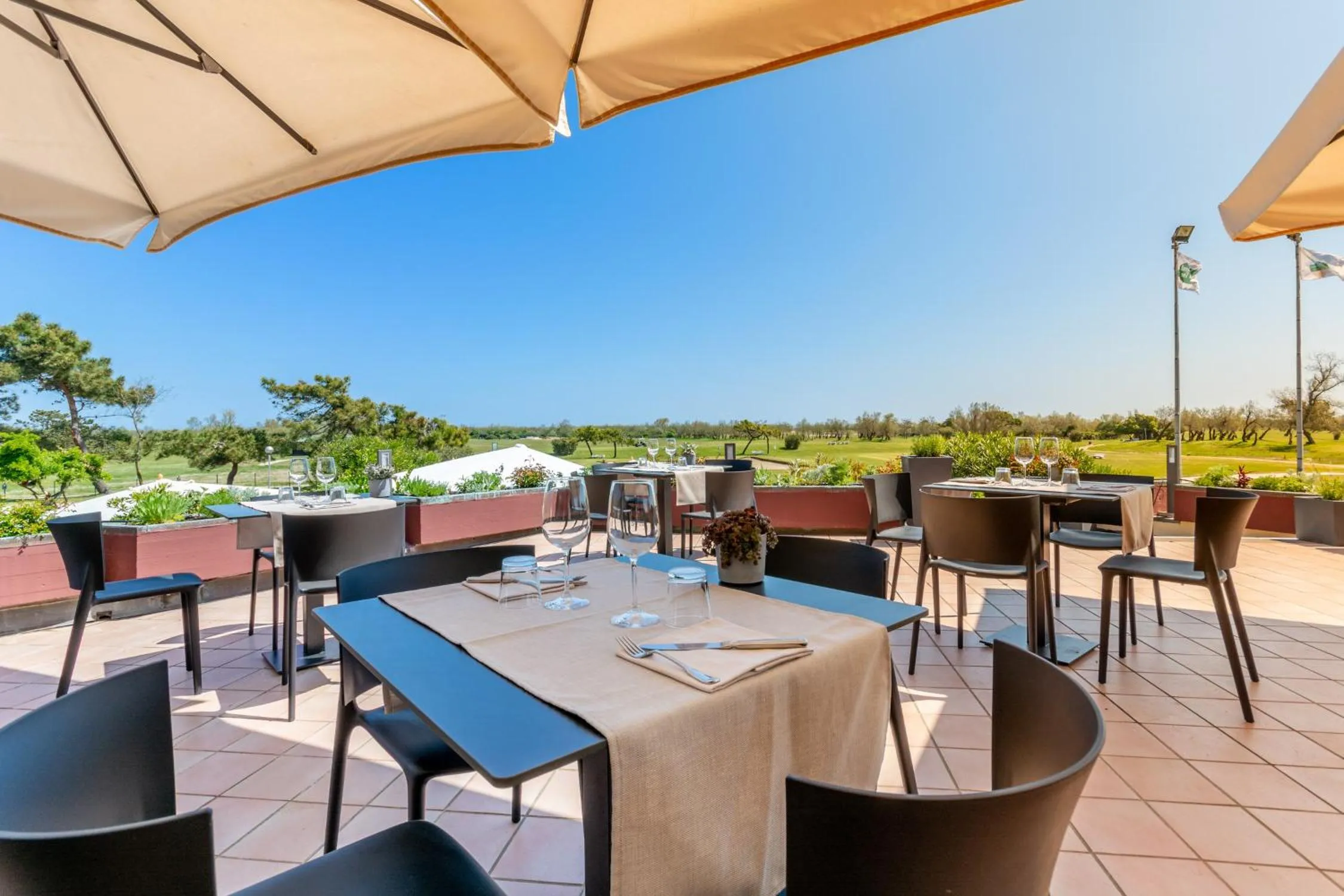 Balcony/Terrace in Isola di Albarella Golf Hotel
