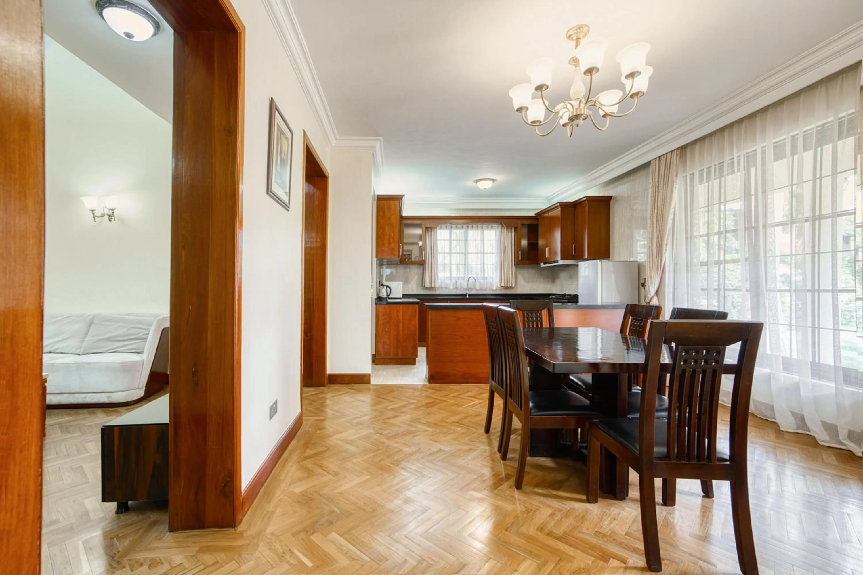 Living room in Kibo Homes Moshi