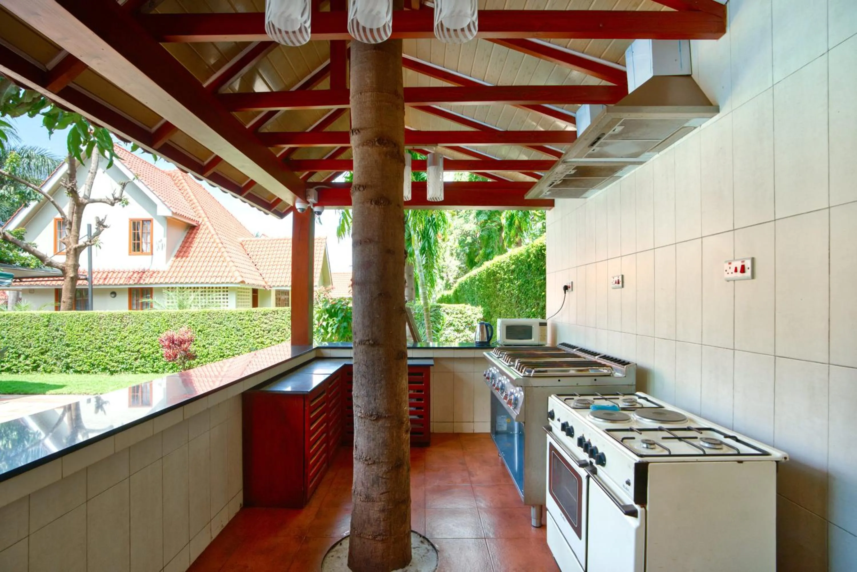 Communal kitchen in Kibo Homes Moshi