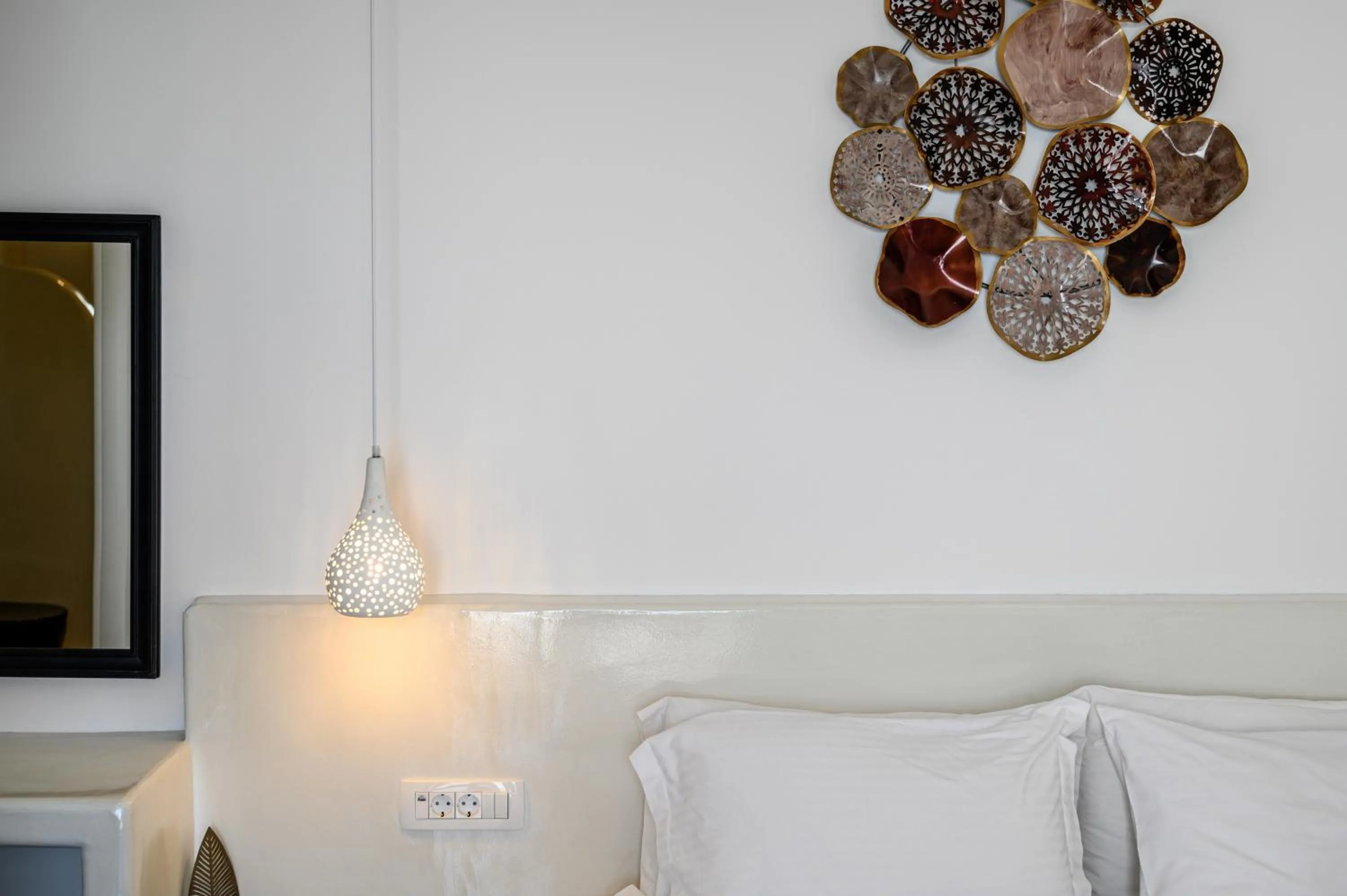 Living room in Leon Luxury Suites