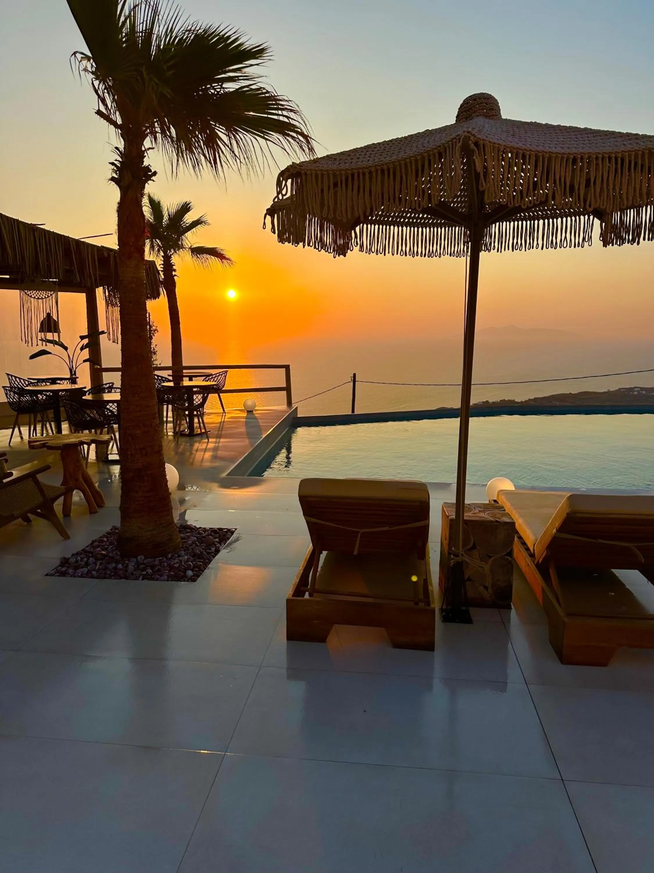 Patio in Leon Luxury Suites