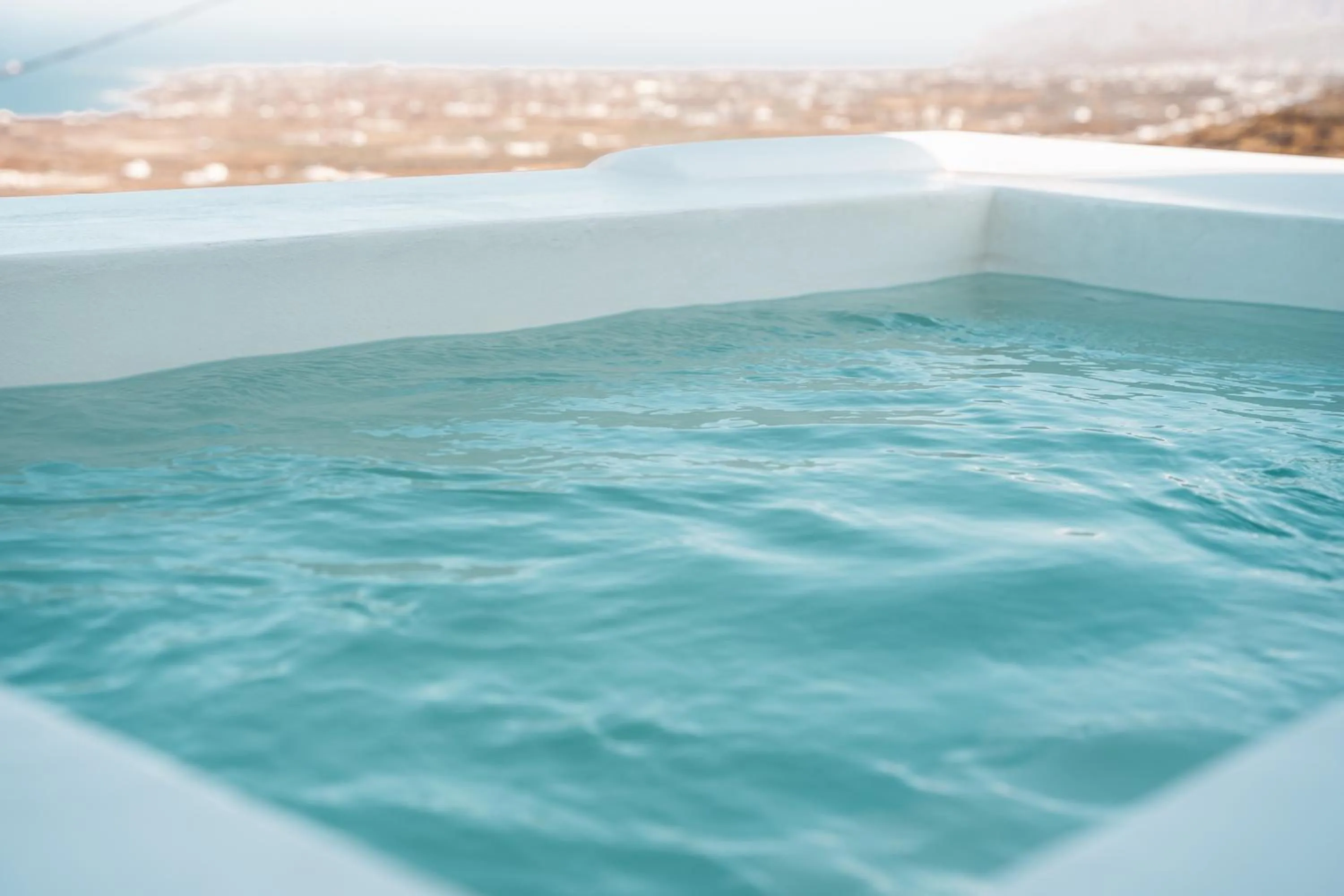 Pool view in Leon Luxury Suites