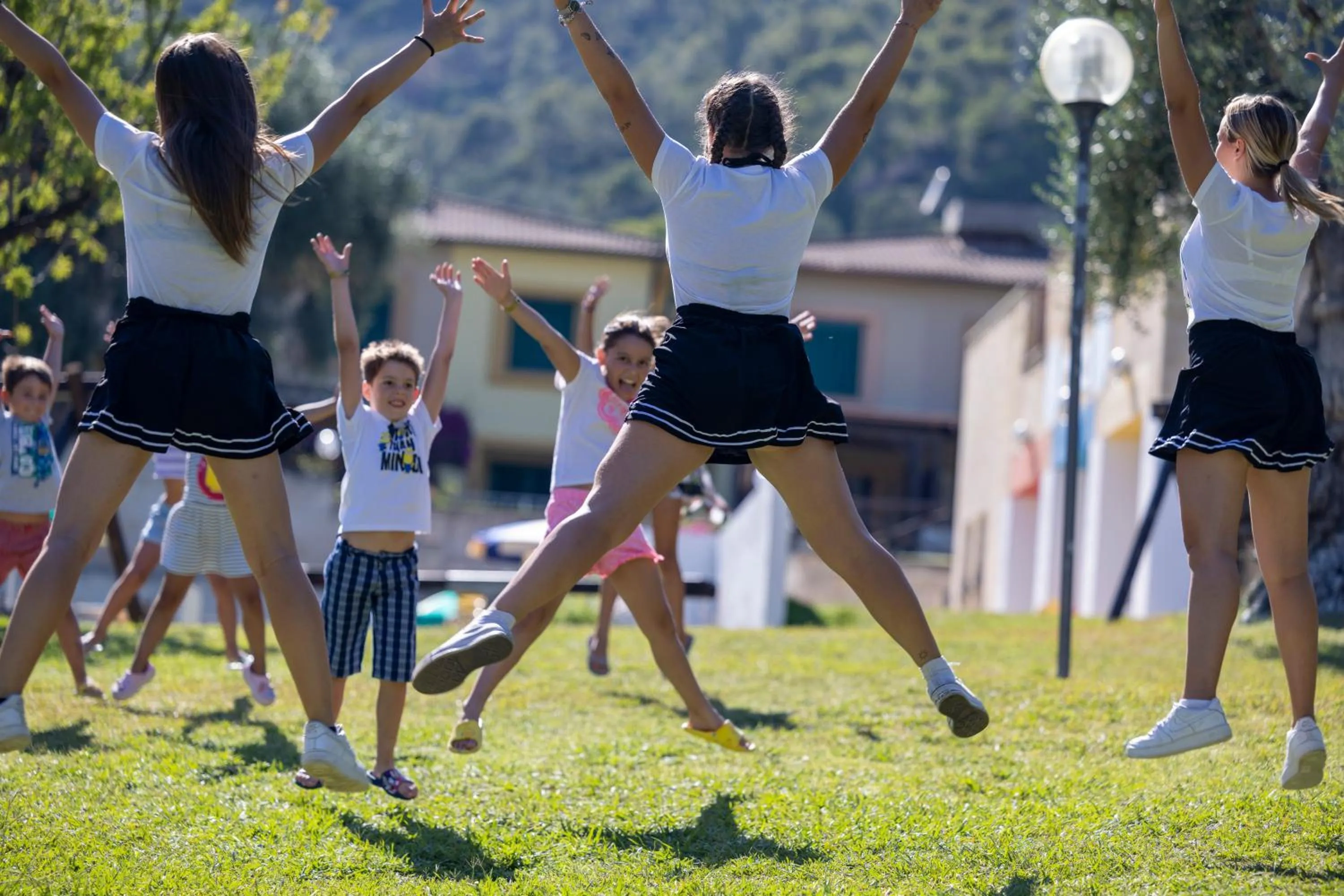 children in Pugnochiuso Resort Hotel del Faro