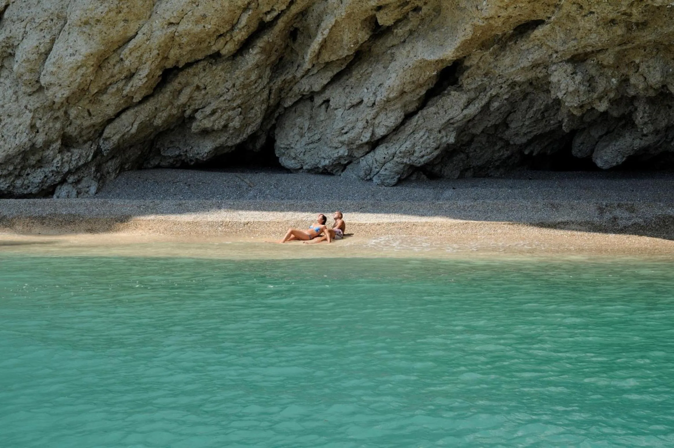 Beach in Pugnochiuso Resort Hotel del Faro