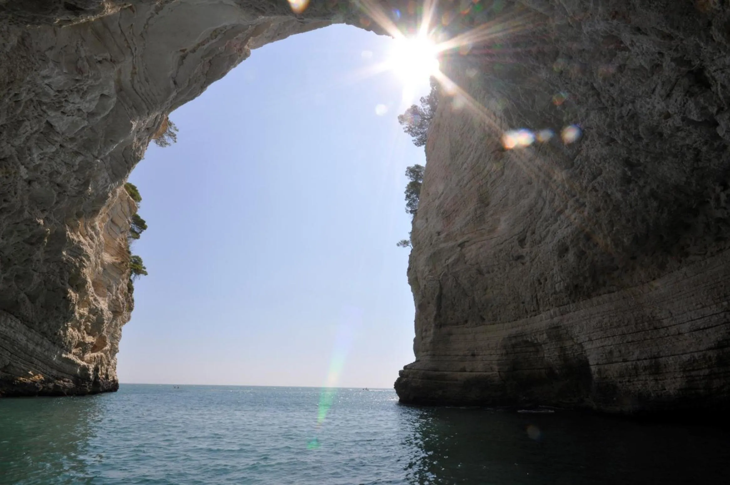 Natural landscape in Pugnochiuso Resort Hotel del Faro