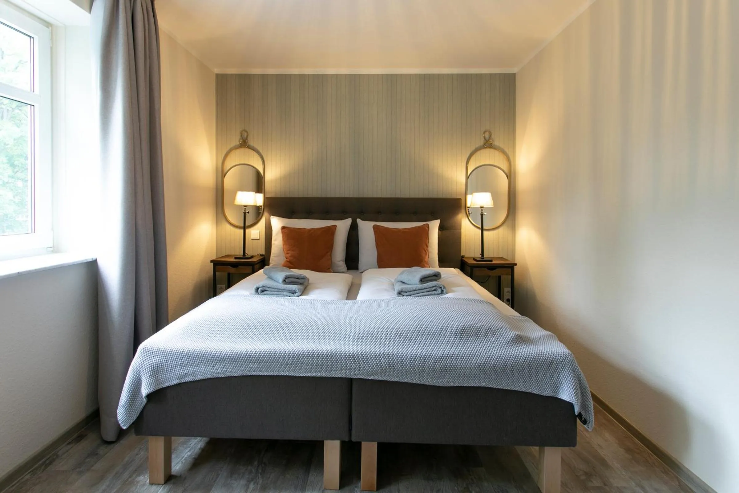 Bed in Himmelreich im Schlosshotel Braunfels