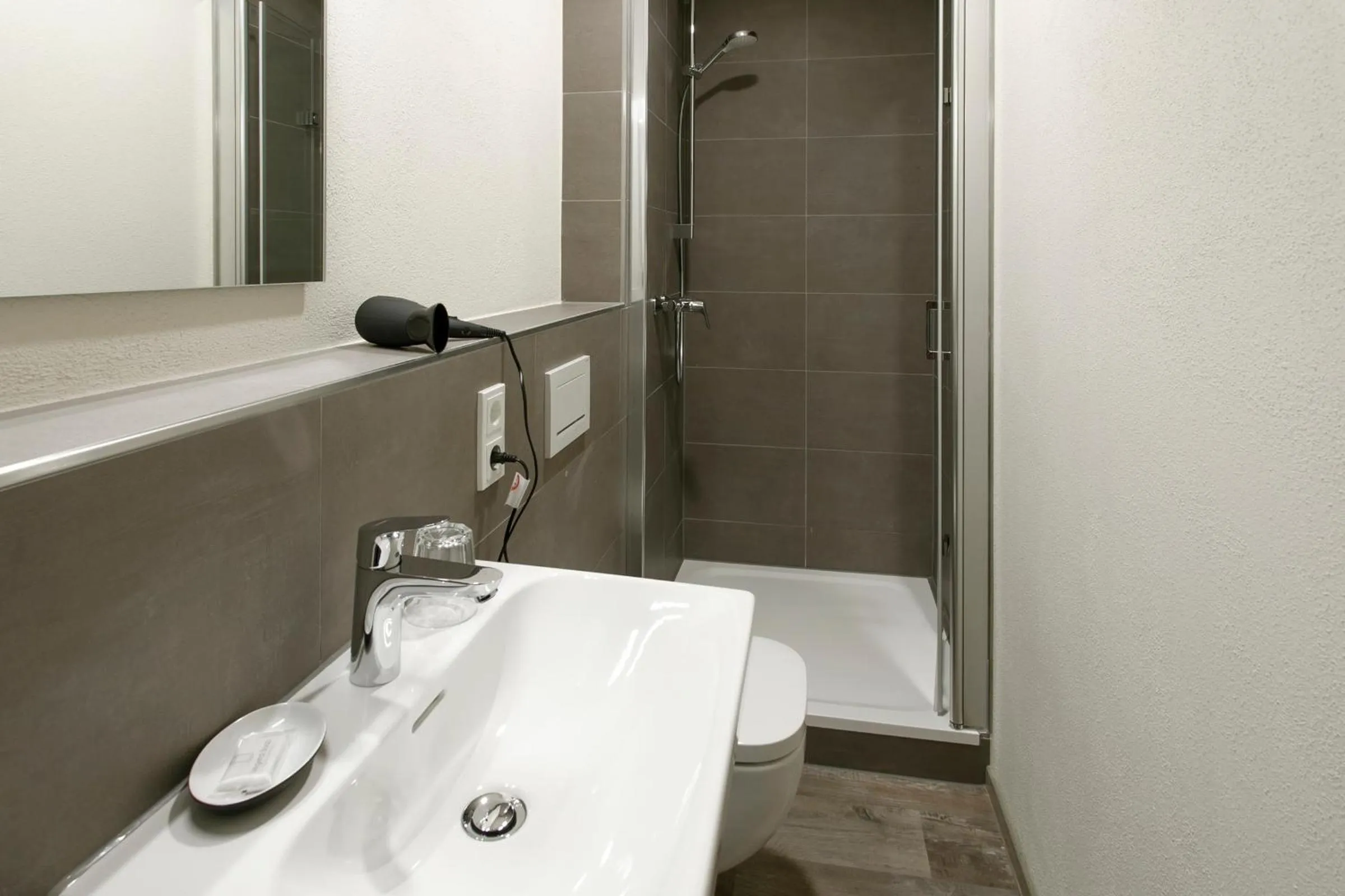 Bathroom in Himmelreich im Schlosshotel Braunfels