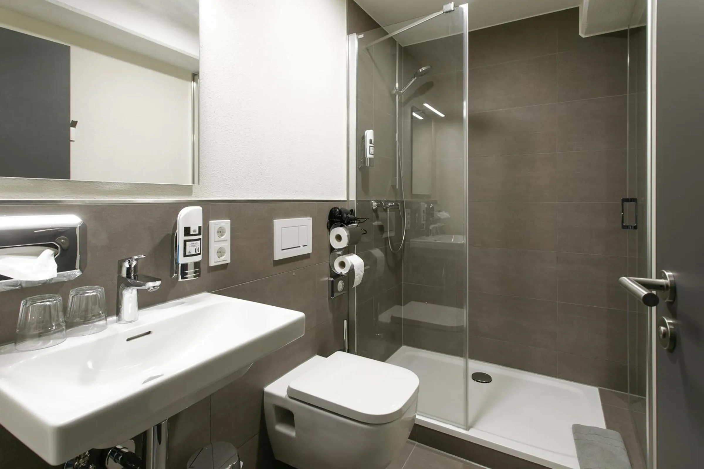 Bathroom in Himmelreich im Schlosshotel Braunfels