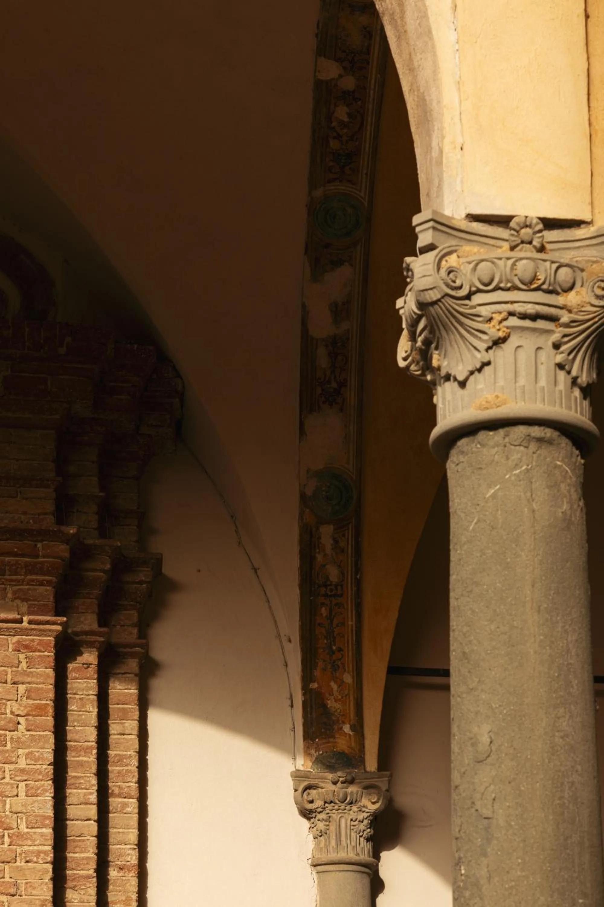 Decorative detail in Hotel Certosa Di Maggiano