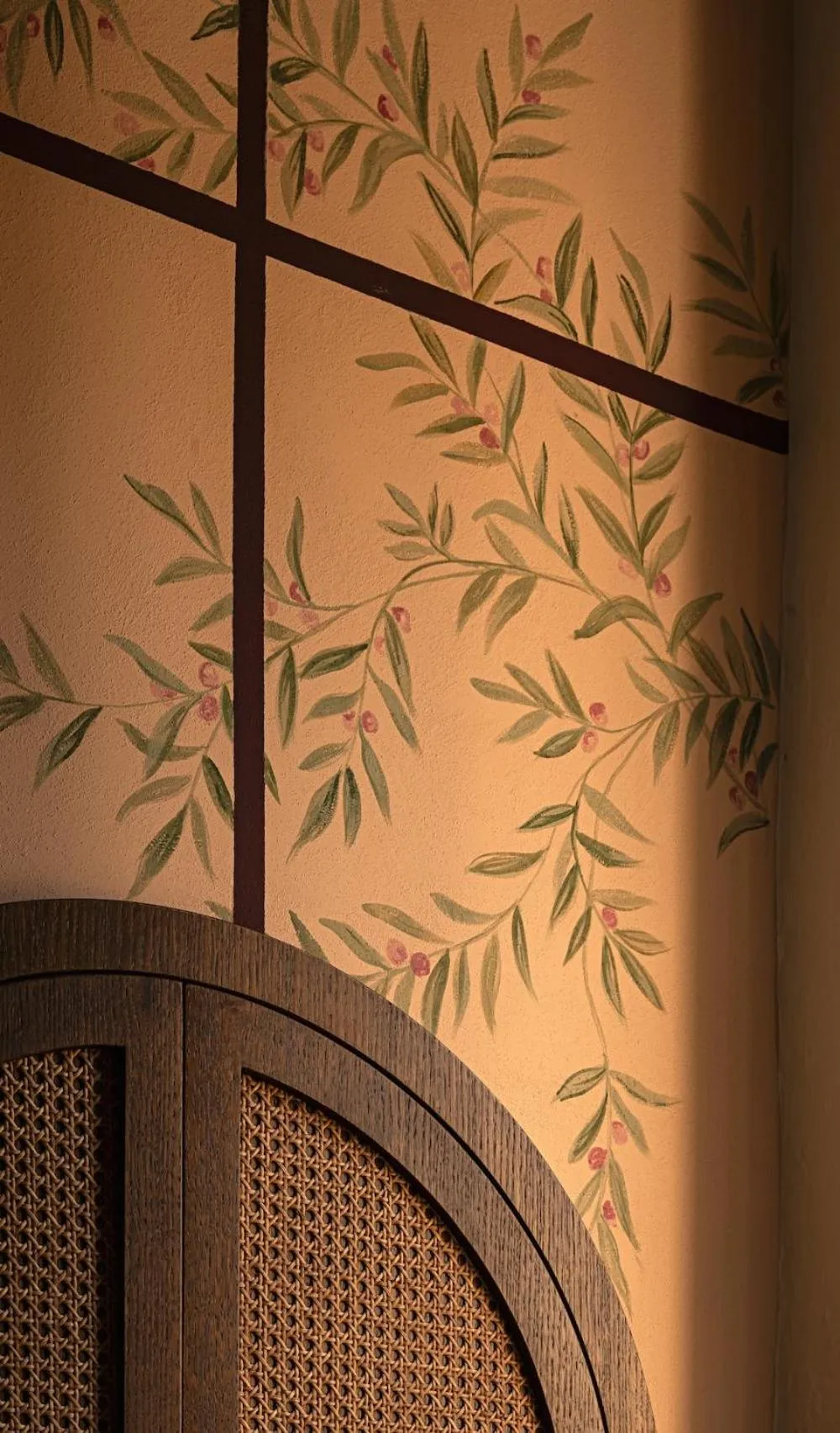 Decorative detail in Hotel Certosa Di Maggiano