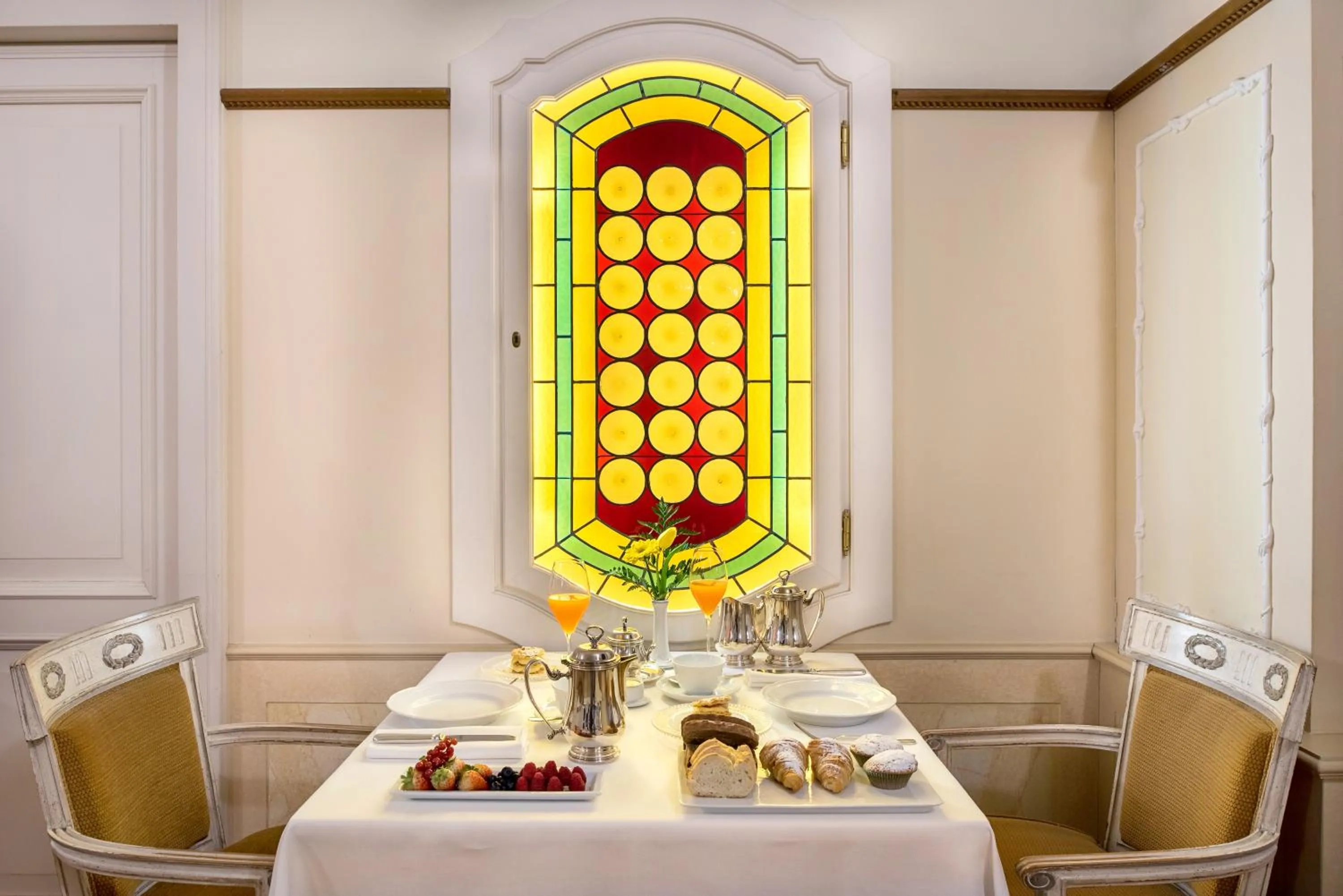 Decorative detail in Villa Franceschi Hotel & Resort